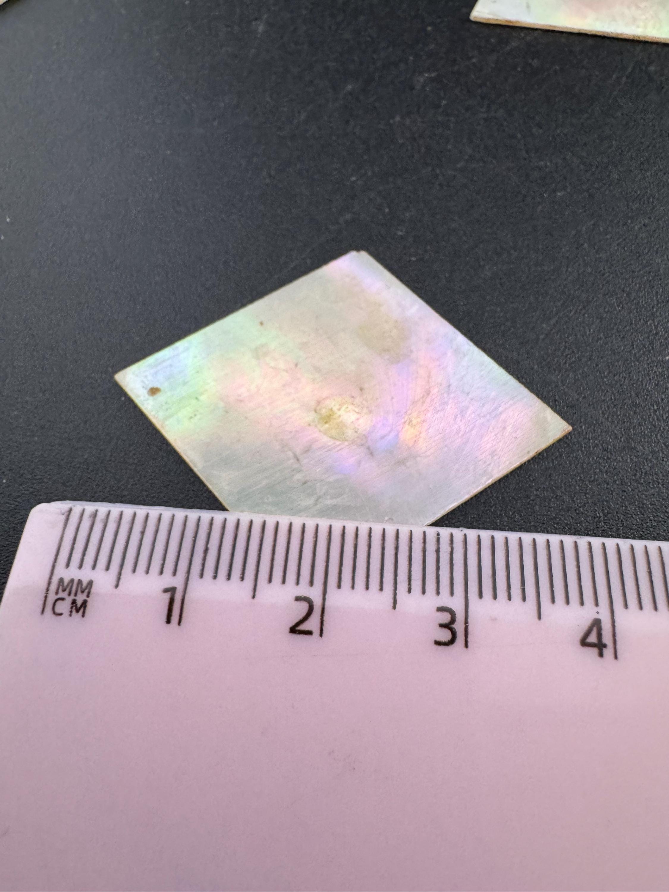 price per piece antique mother of pearl Chinese diamond gaming counters circa 17-1800s ideal for jewellery upcycle project Quing dynasty