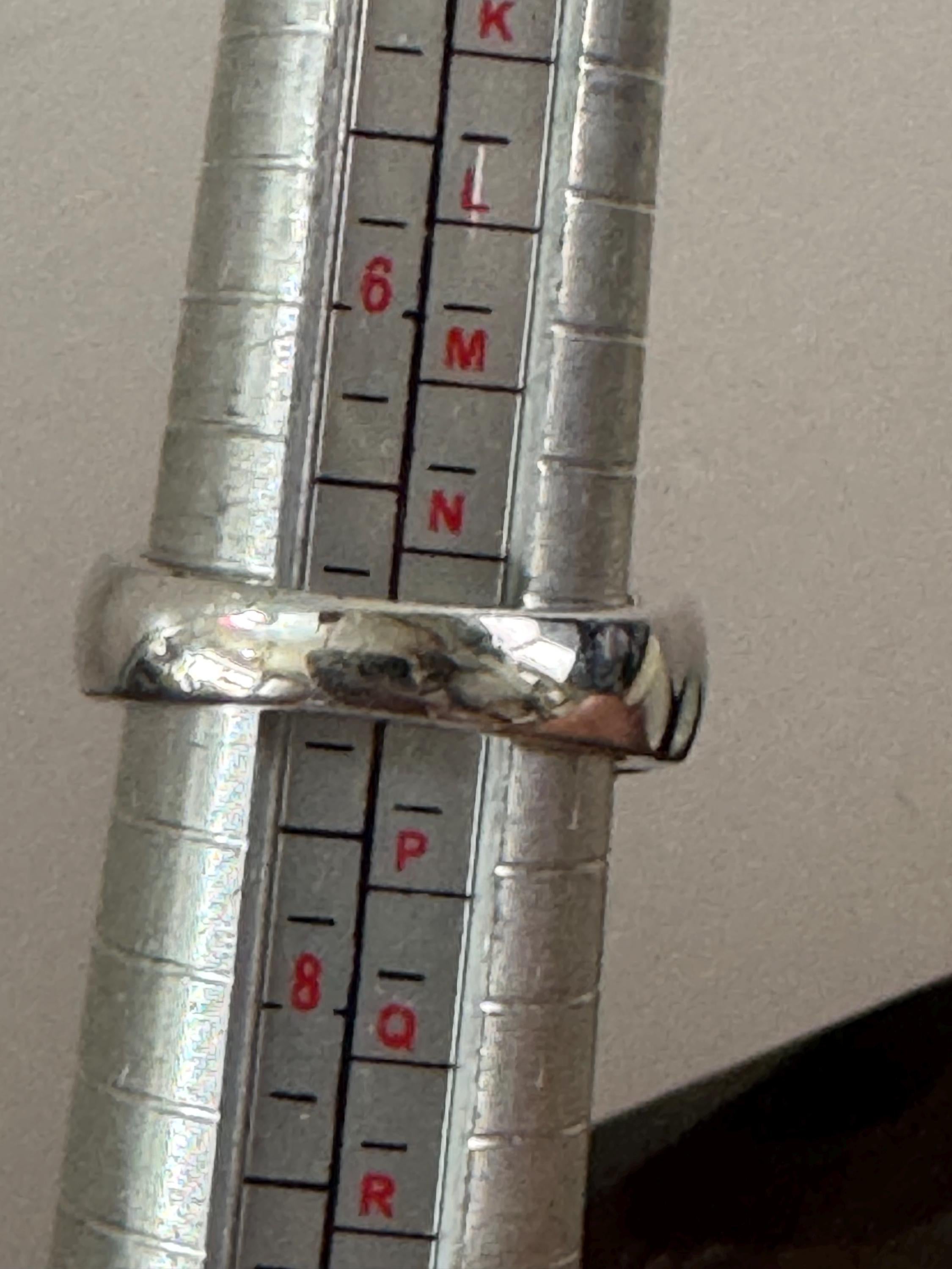 Signed Swarovski Crystal Cocktail Ring: Rosaline Moonlight Glacier Cut, Size 55