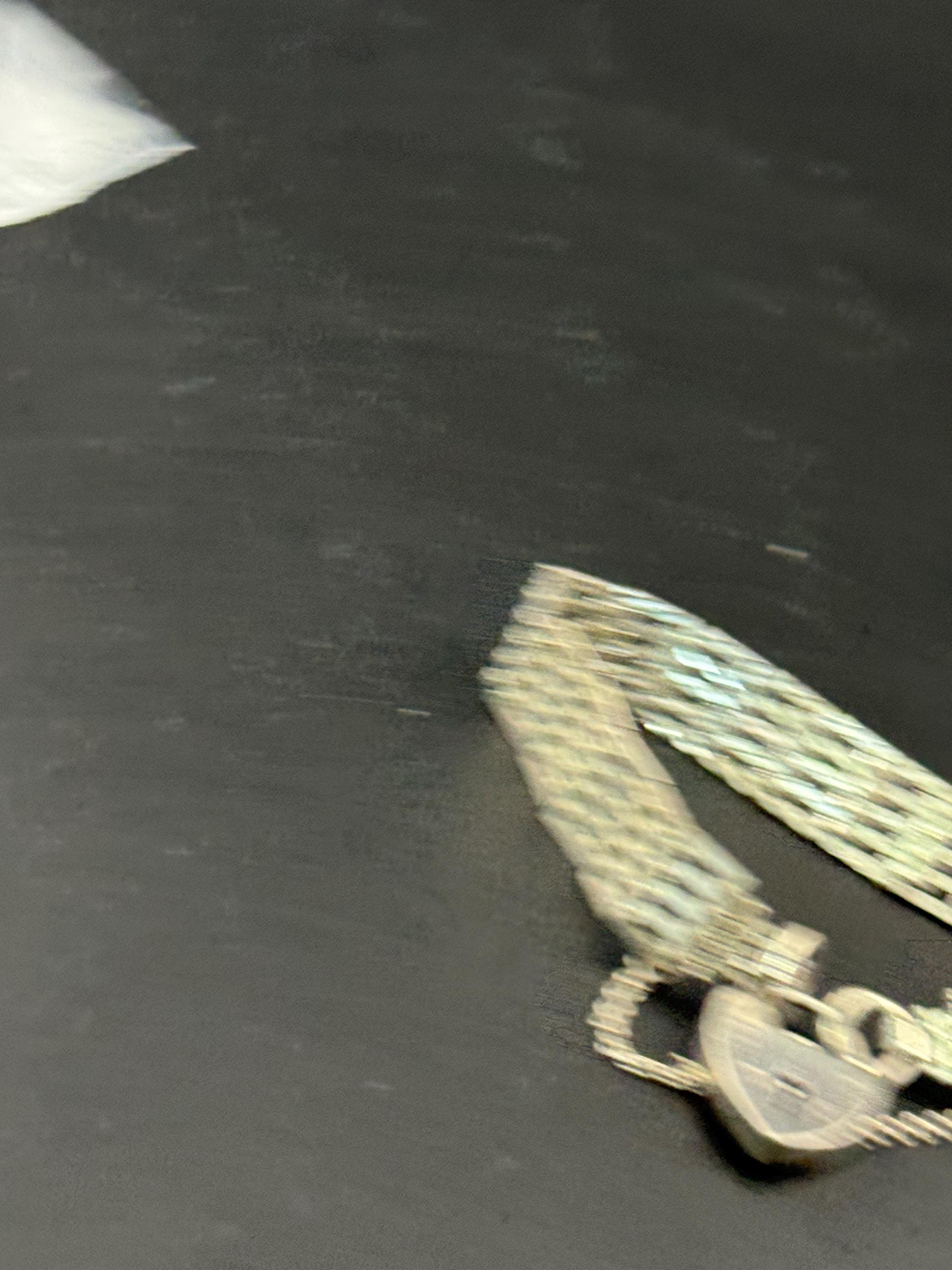 Vintage London hallmarked LC 925 sterling silver 5 bar gate bracelet 18cm 14grams