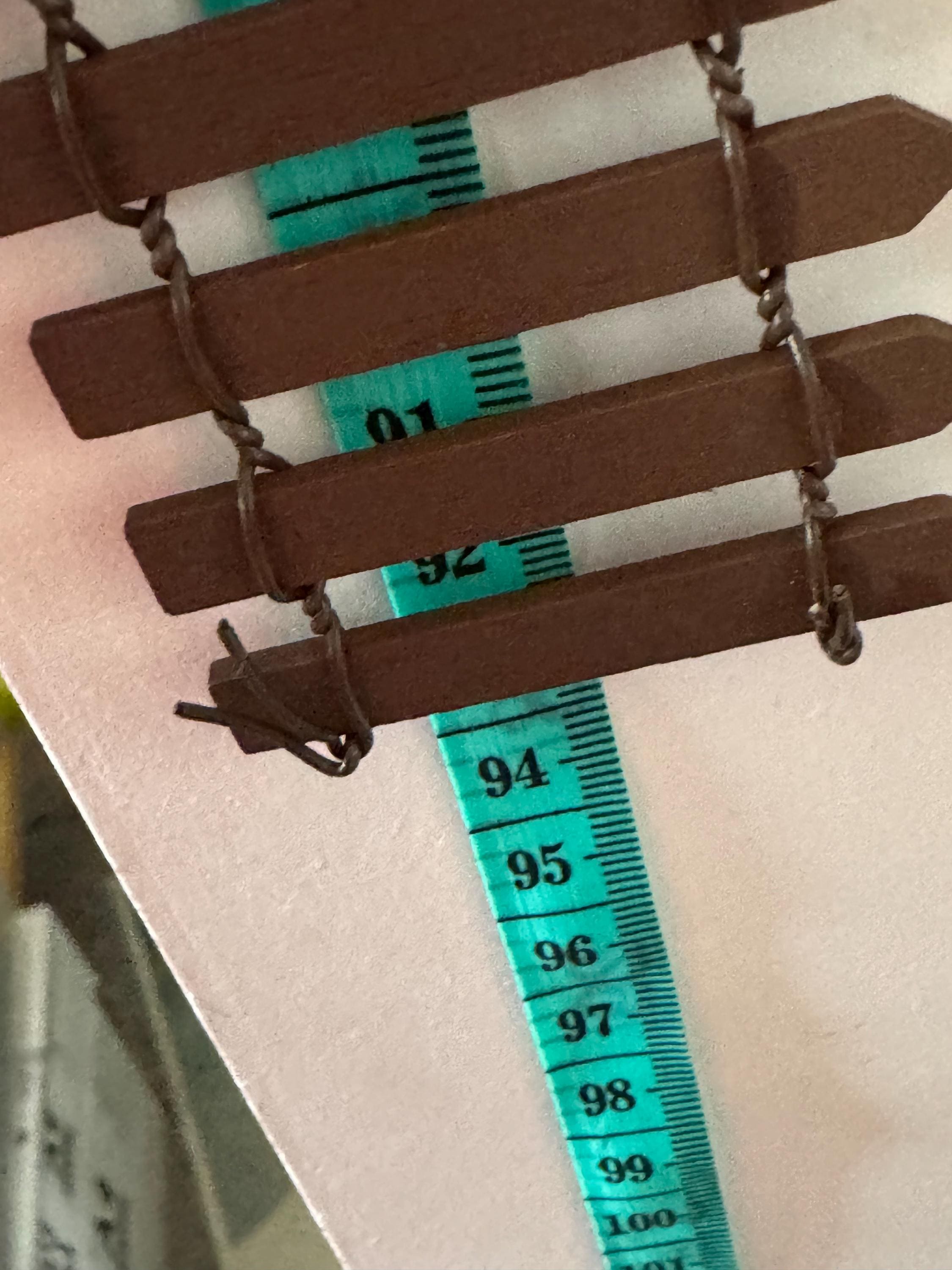 Miniature Wooden Picket Fence: Craft, Cake Topper, Dollhouse Scenery