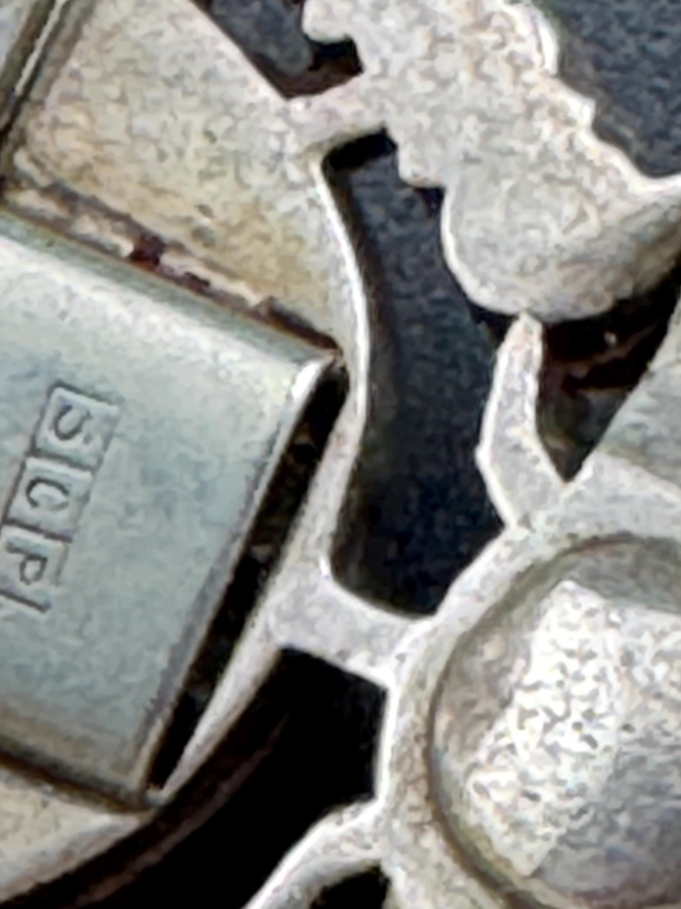 Vintage Ciro Faux Pearl Multistrand Bracelet: Sterling Silver Rhinestone Clasp