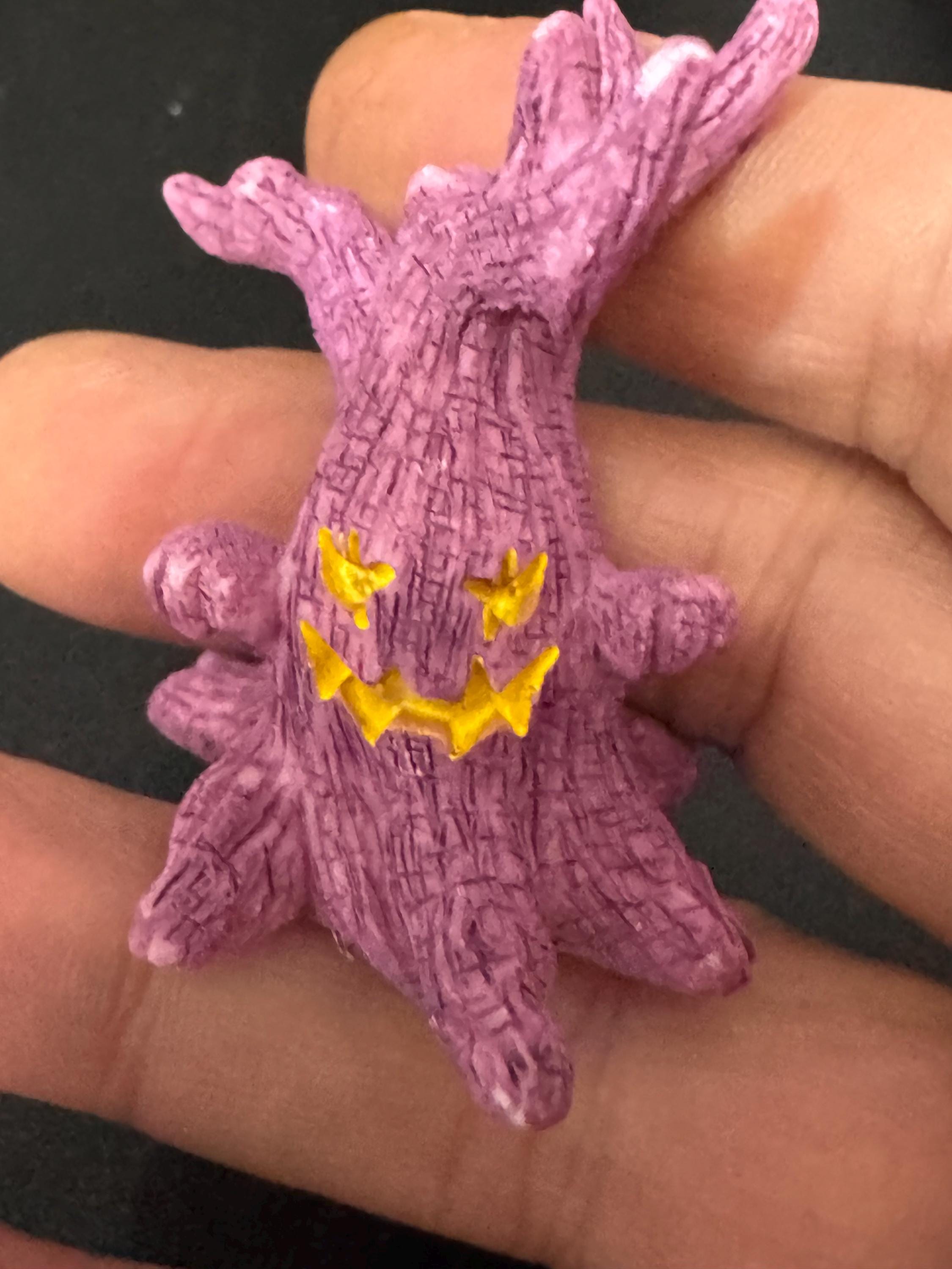 Mini spooky Halloween creepy haunted woodland forest tree cake topper decorations, craft scenery, reusable plastic