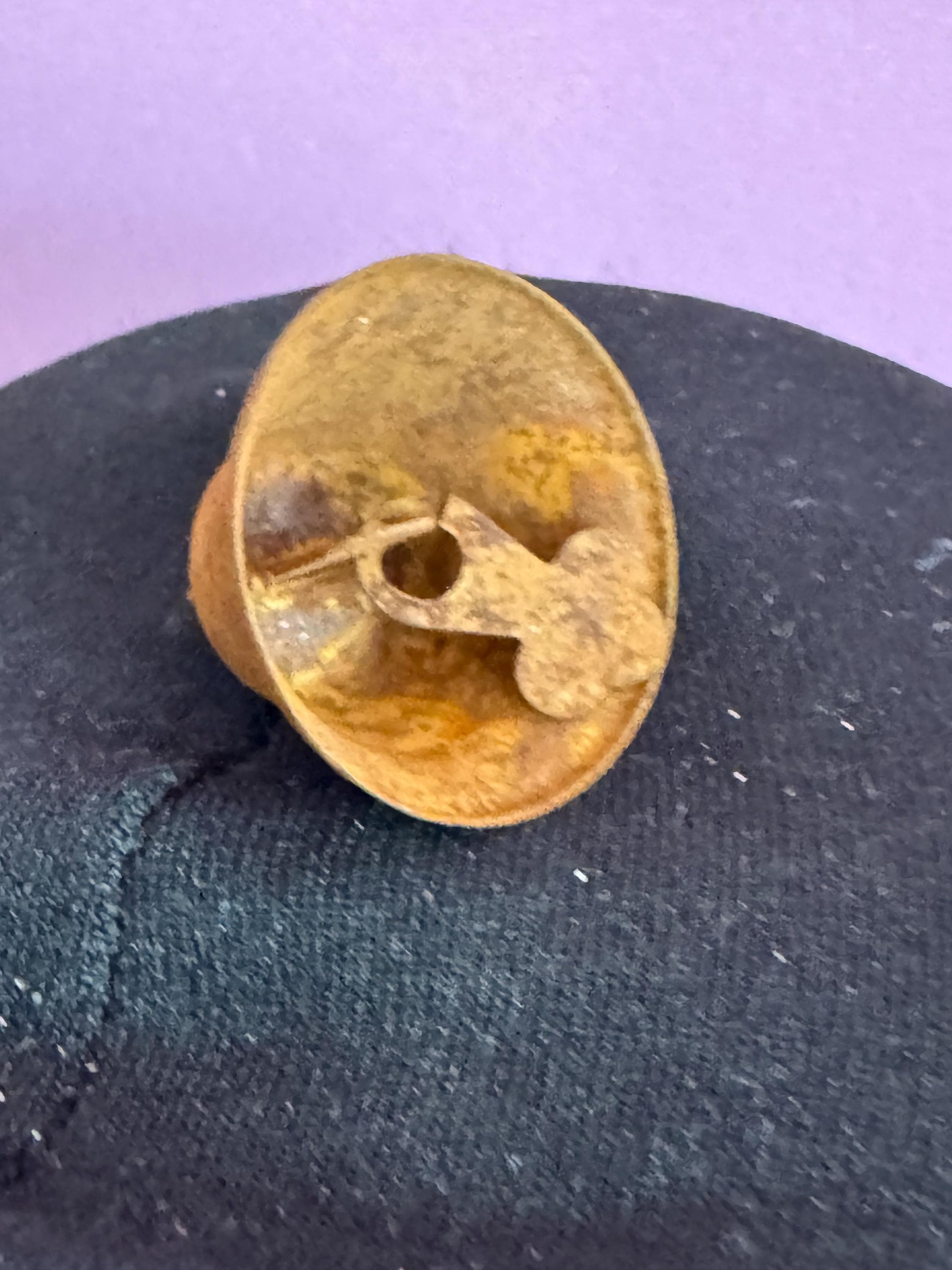 5 Rusty Metal church Bells: Christmas Rustic Craft Jingle Bells