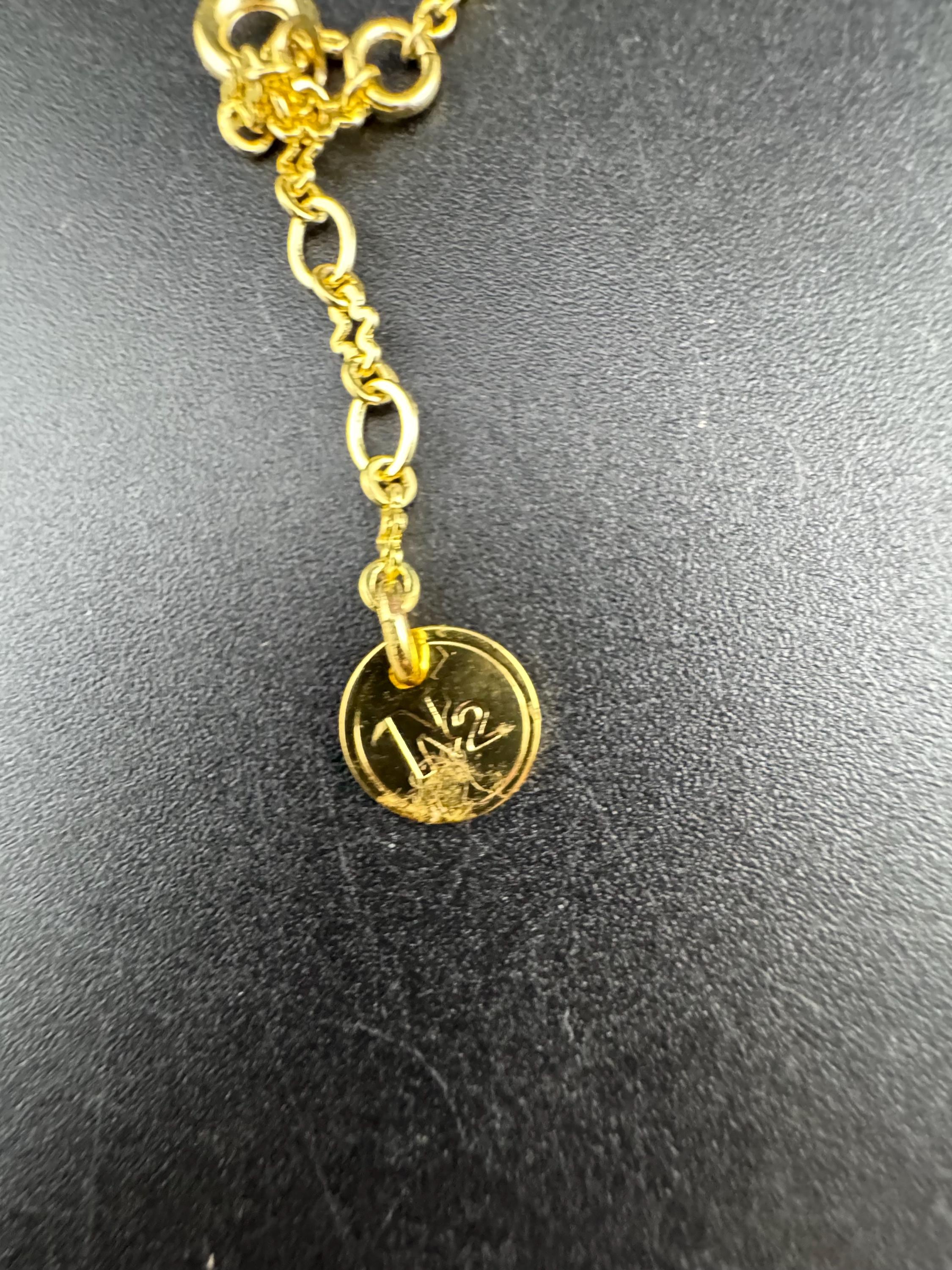 Les Nereides shark mouth novelty gold choker necklace , French designer