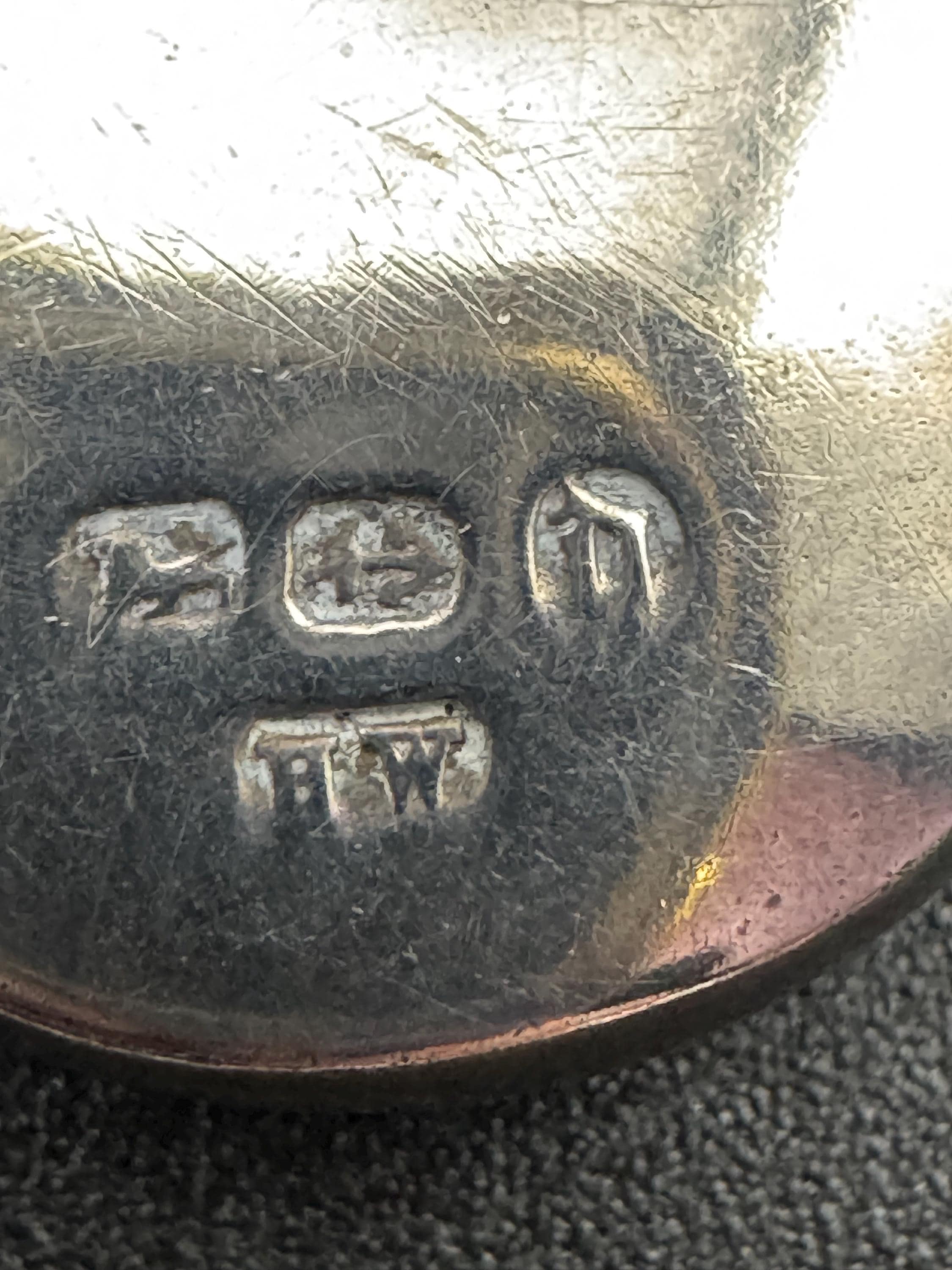 Victorian 1878 oval silver Photo locket , sterling 925 antique