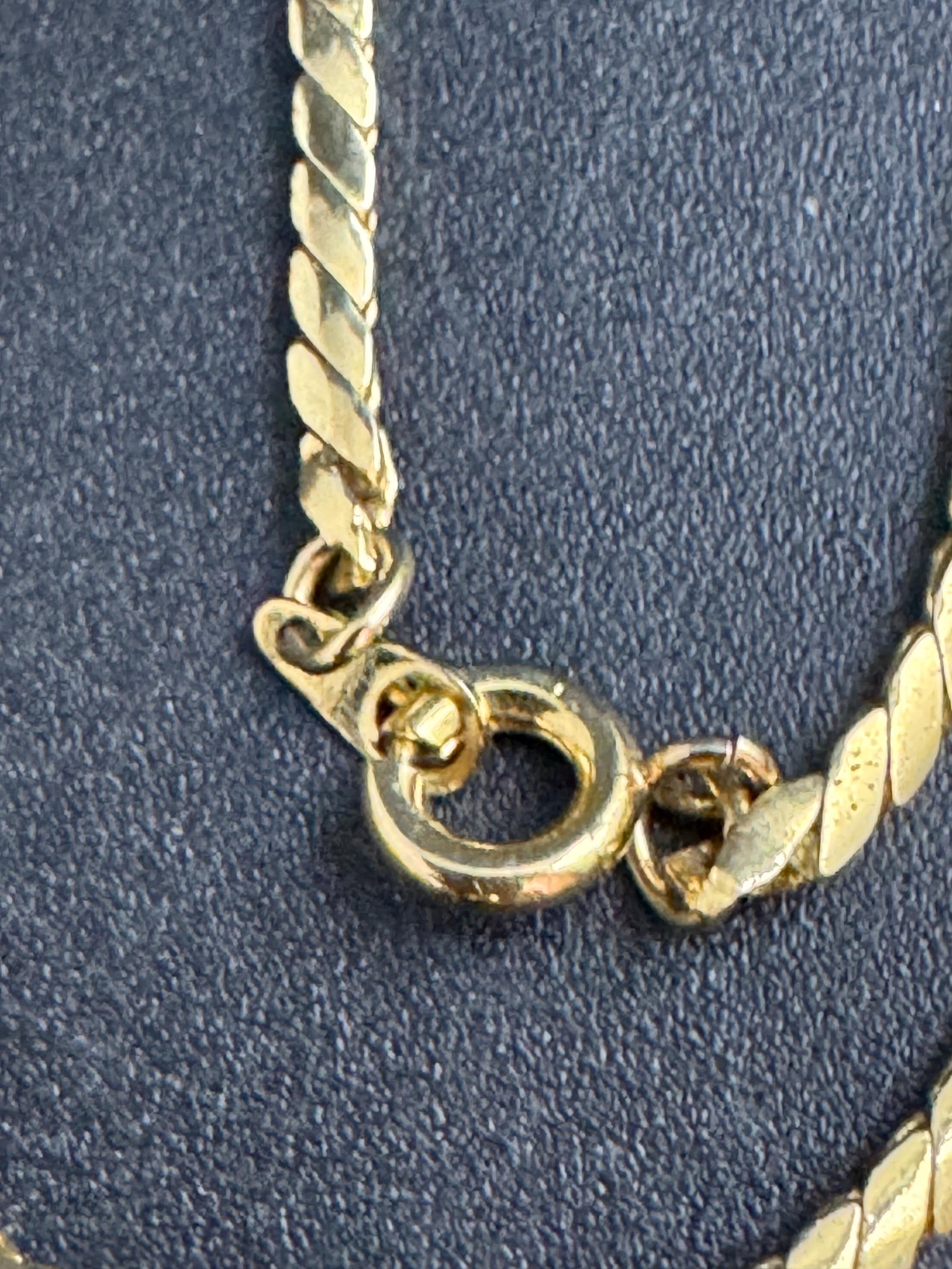 JBK Ruby rhinestone cross pendant, signed Jackie Kennedy camrose and cross