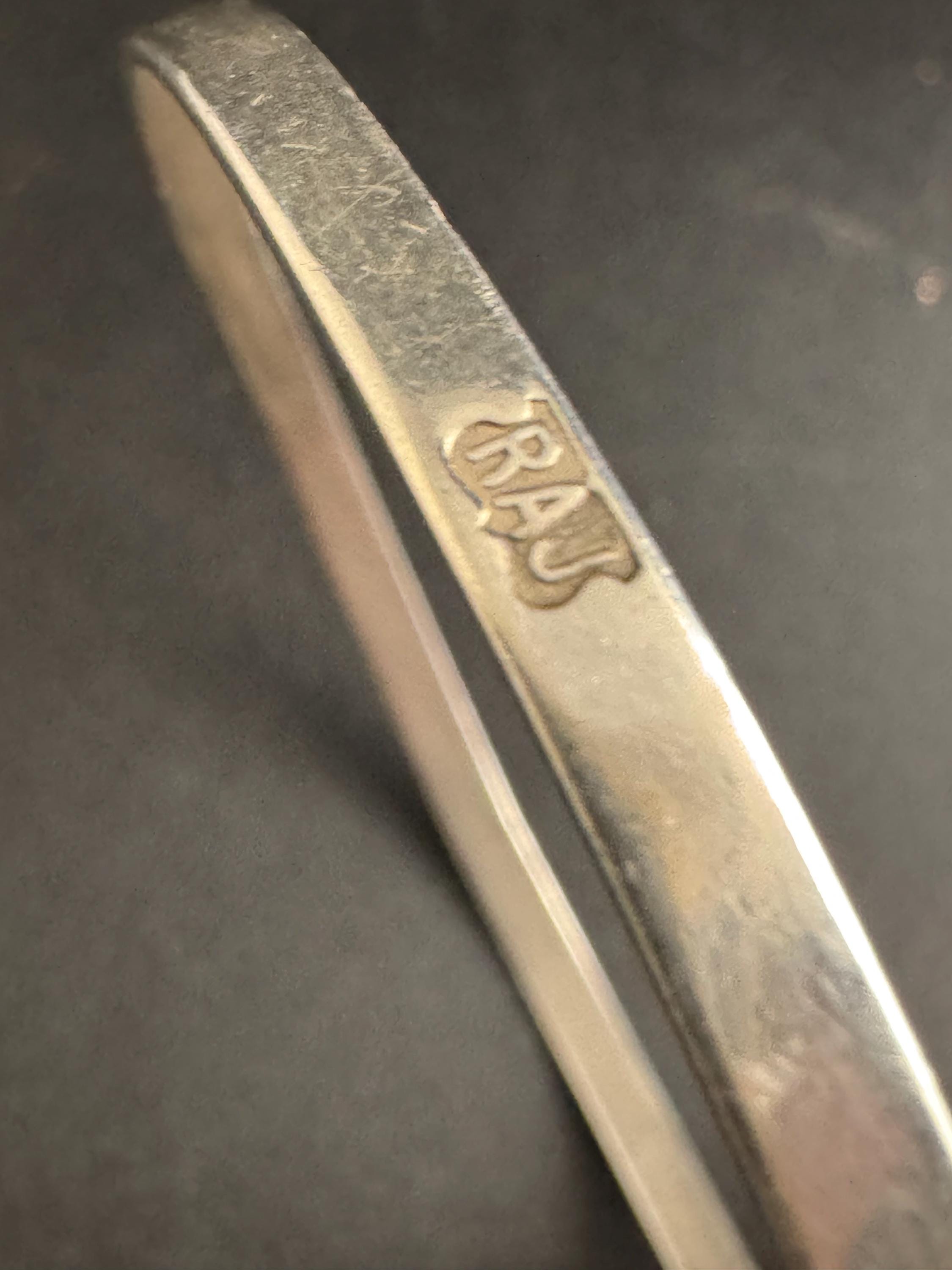 plain 925 round slim bangle, sterling silver 10.3 grams 7cm