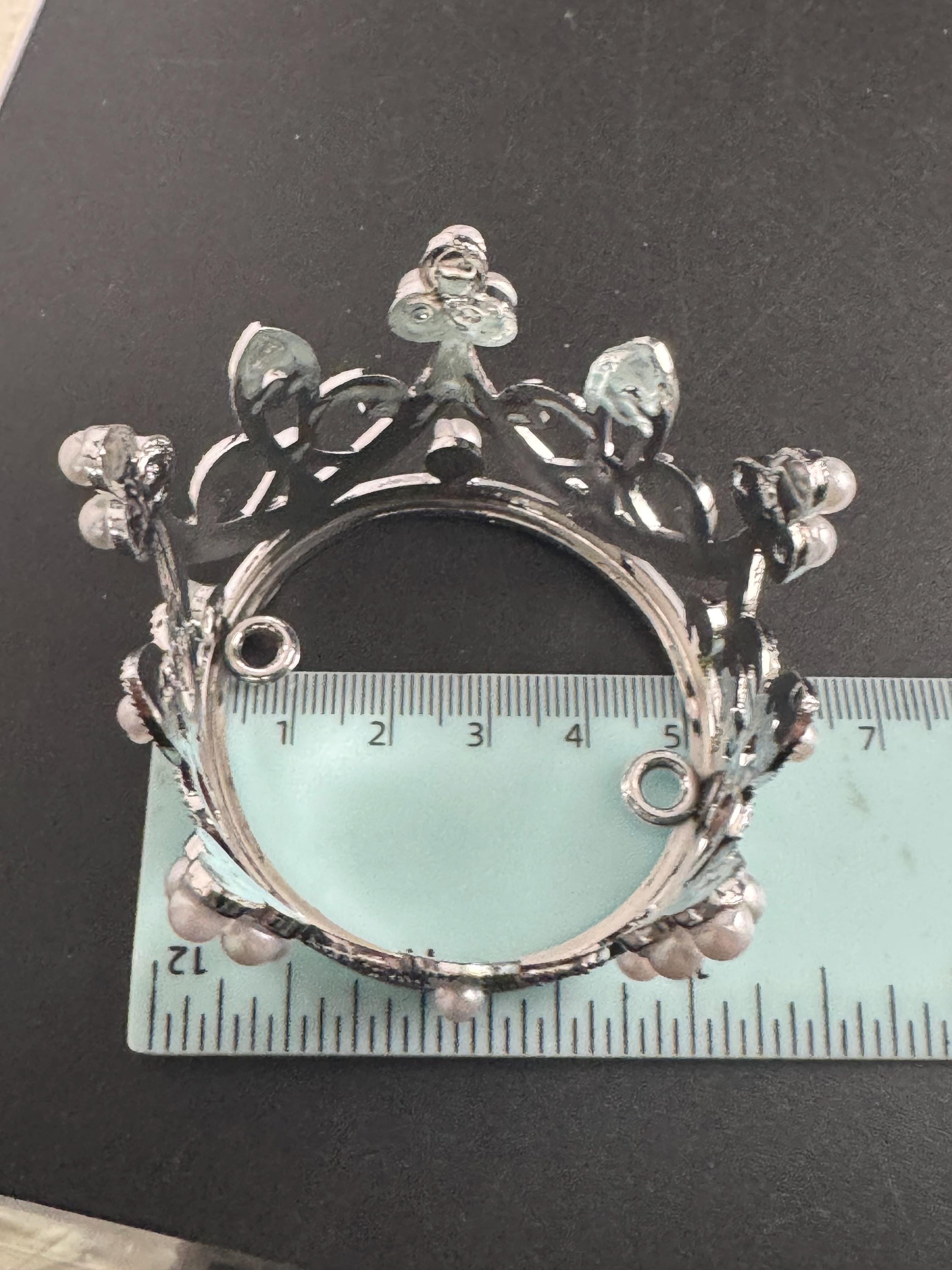 Royal crown cake decorations, cupcake toppers , princess party cakes