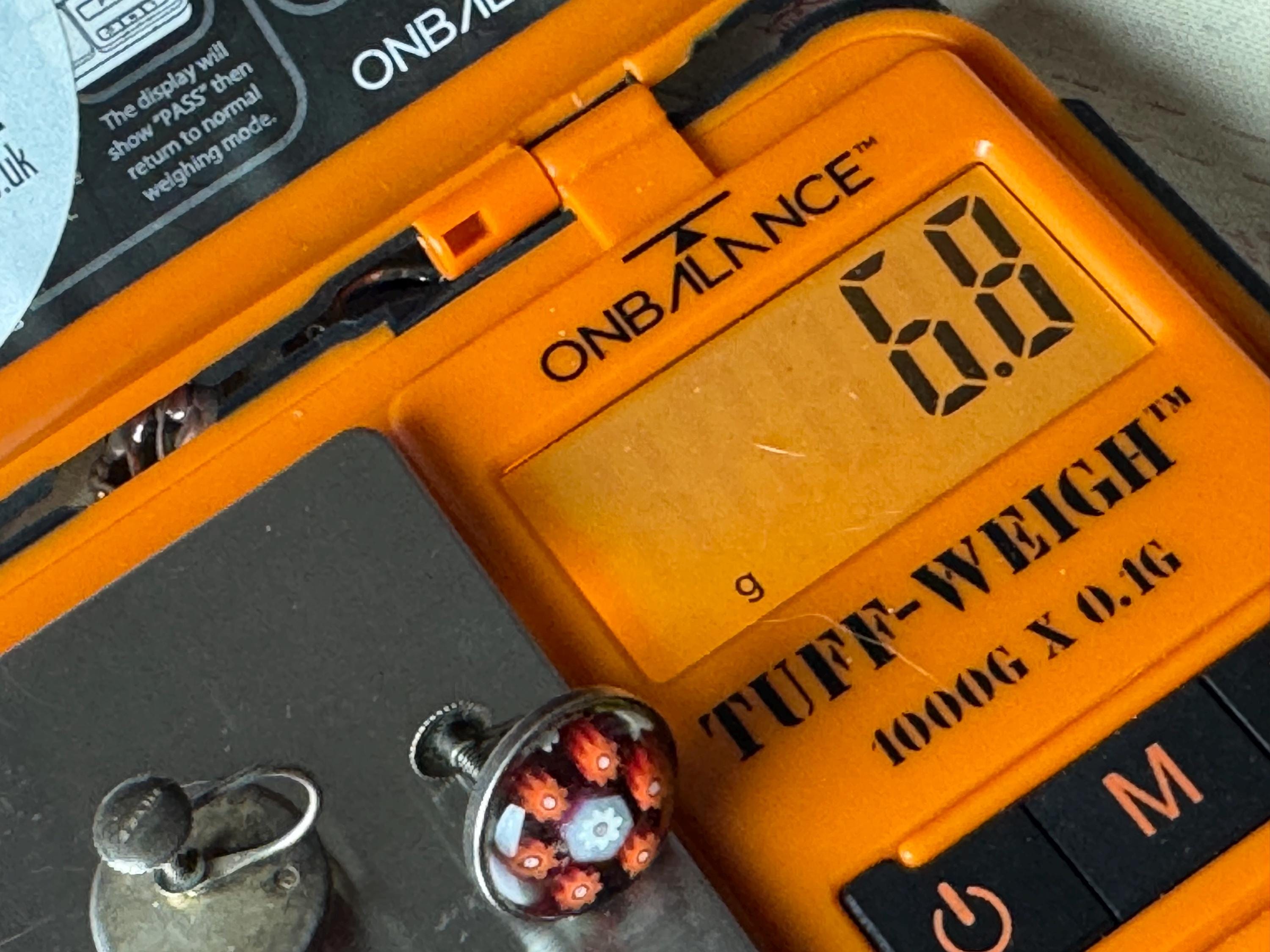 925 Murano Glass Millefiori earrings, clip on screw back earrings