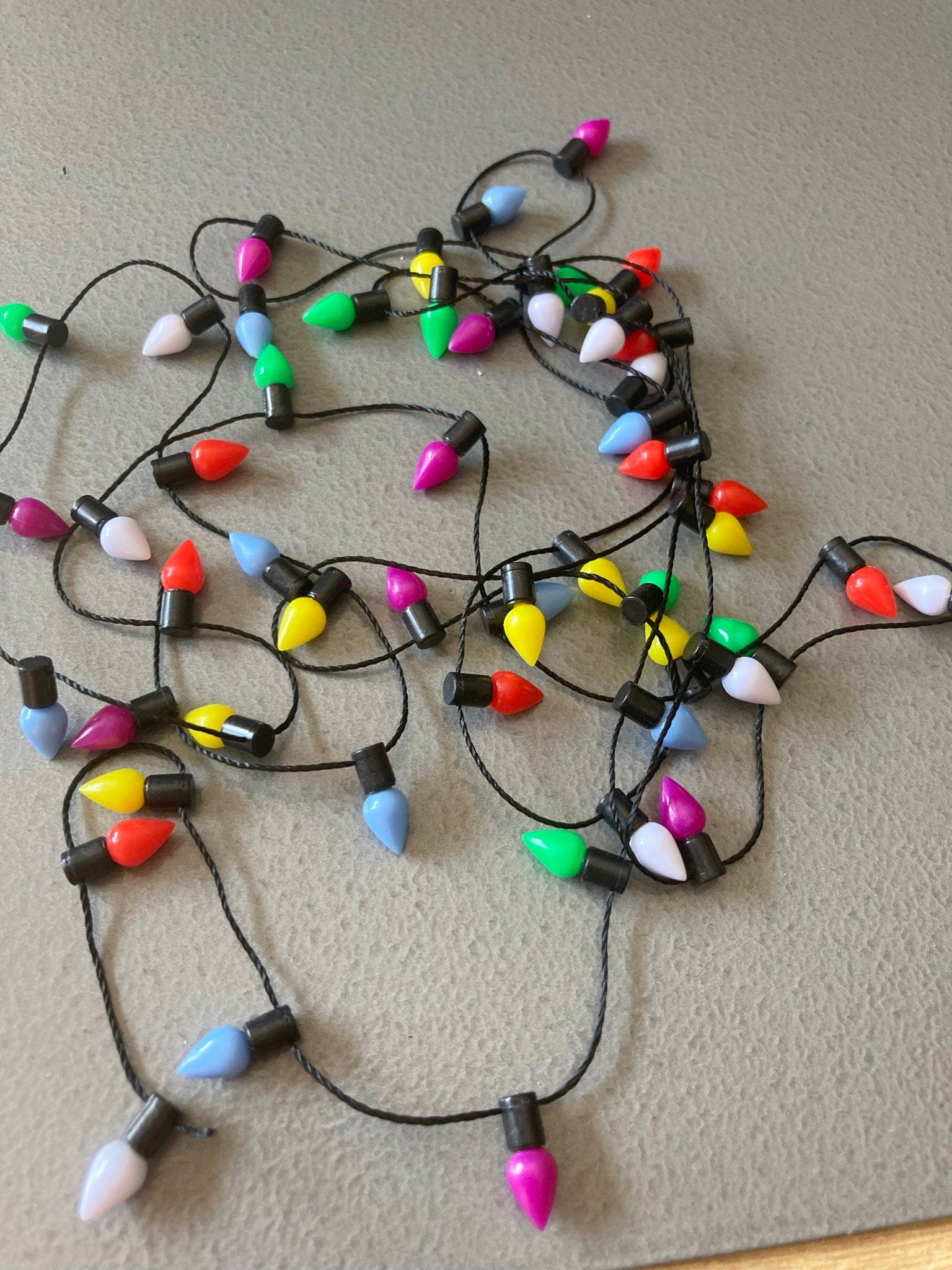 Miniature Fairy Lights: Cake Topper, Dollhouse Decor (100cm) craft