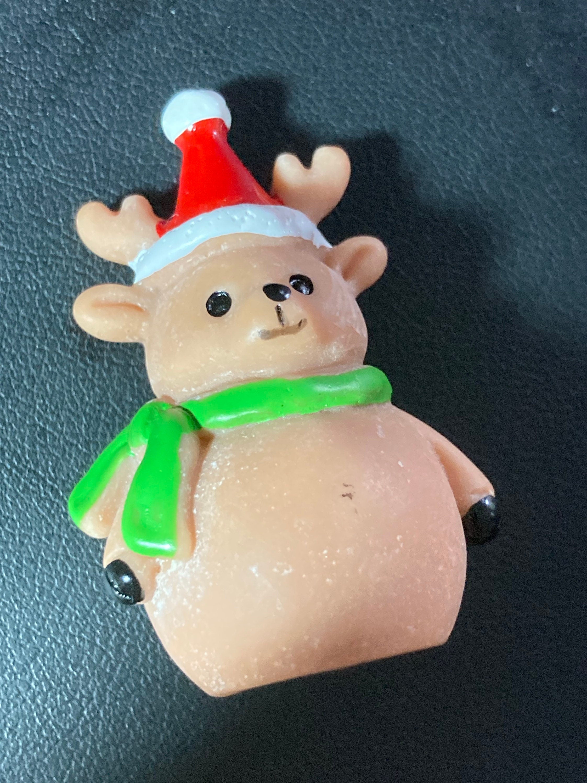 Cute Reindeer Christmas Cake topper decoration, reusable