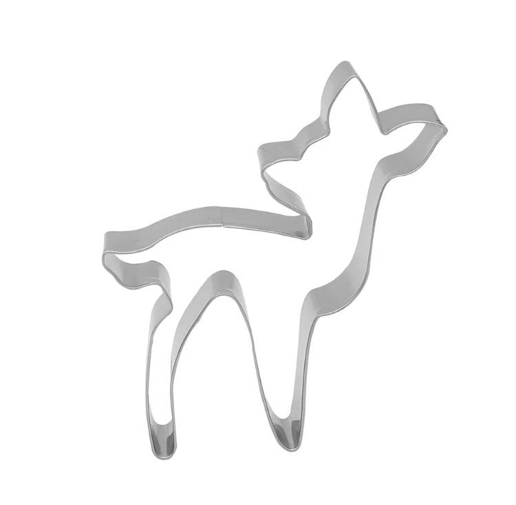 Christmas deer cookie cutter gingerbread biscuit cutter