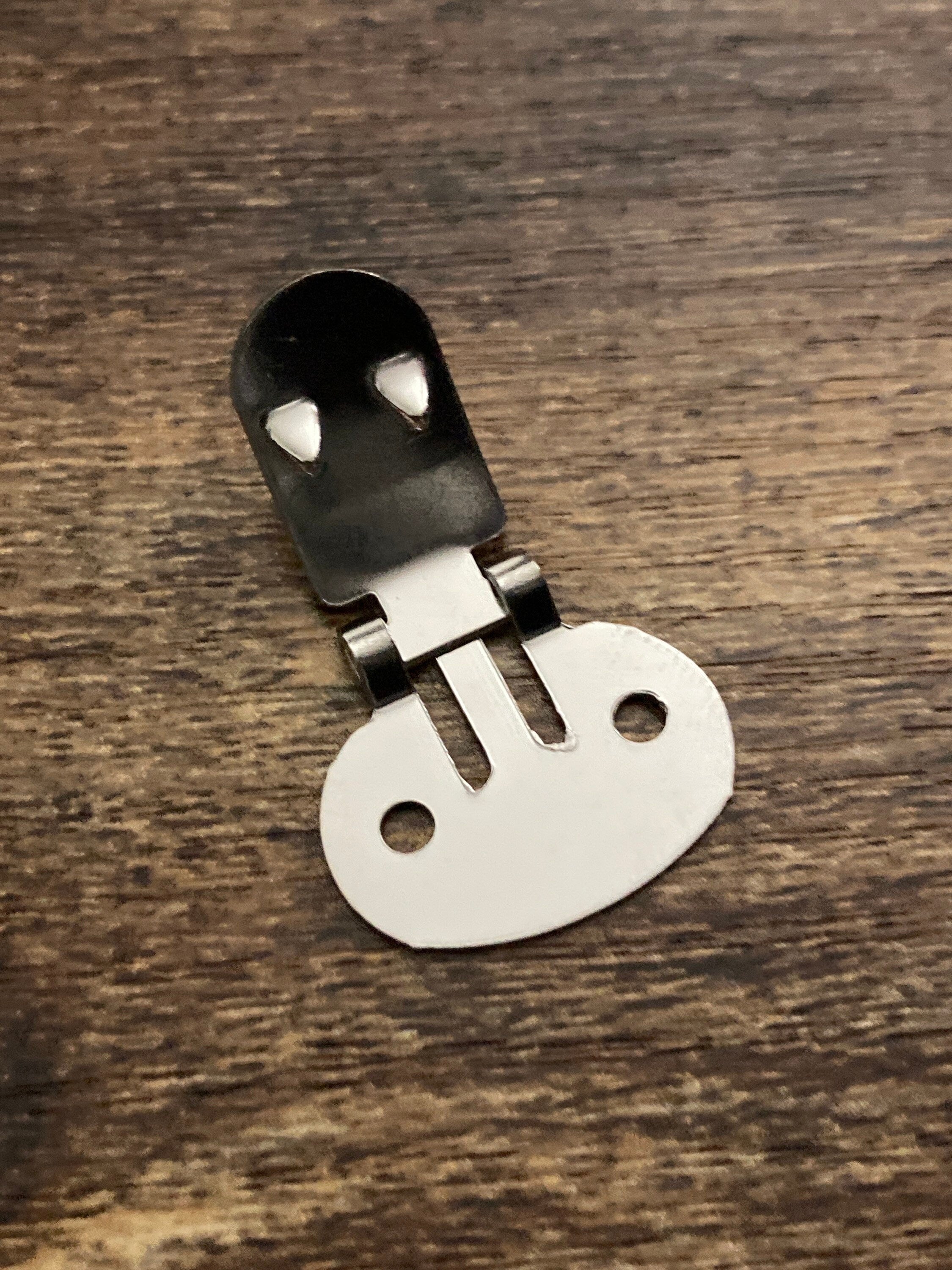 Silver Tone Sew On Shoe Clips: DIY Craft Finding (5 Pairs)