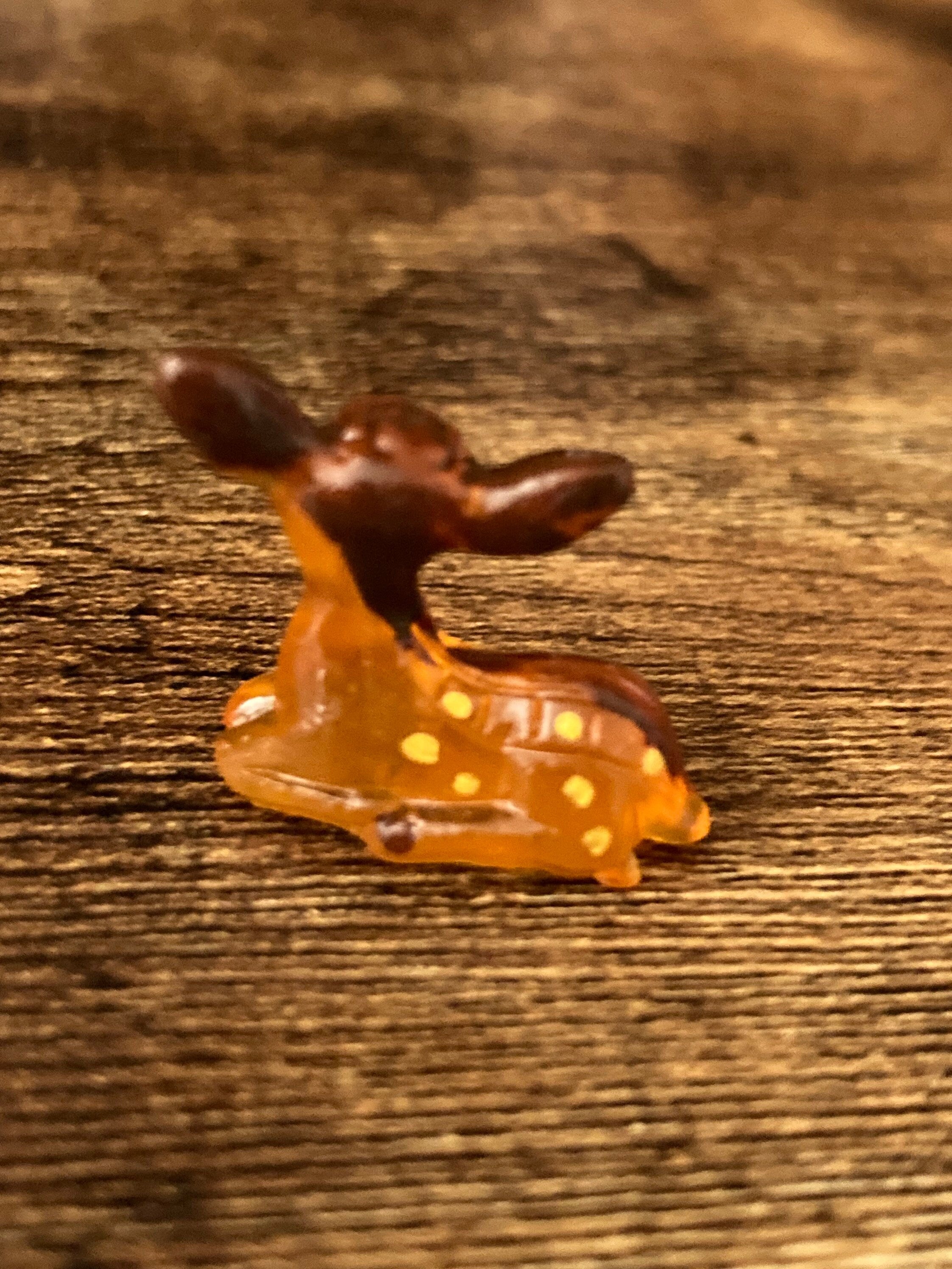 Miniature deer Cake Topper: Bambi Decorations - Set of 3