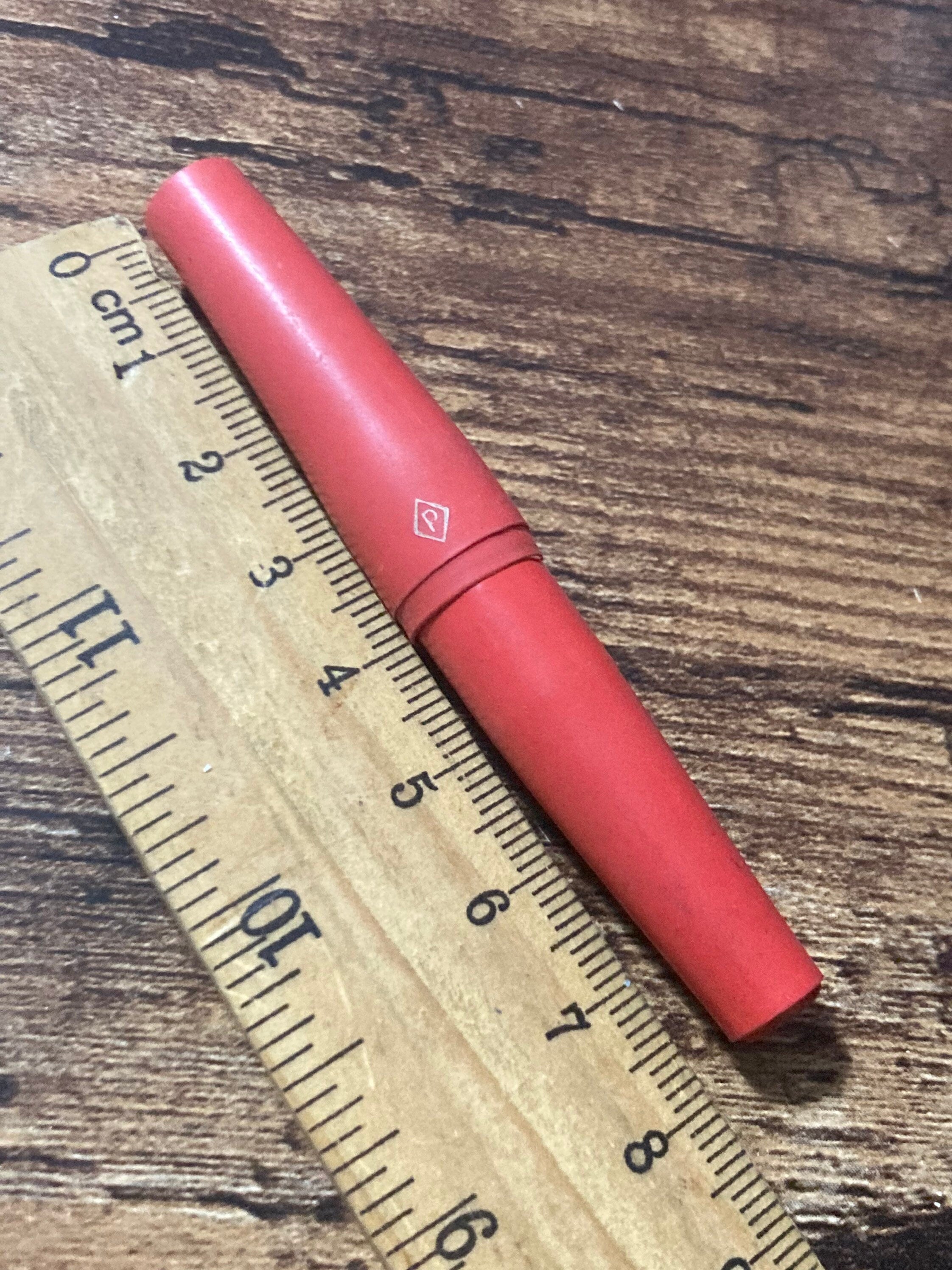PARKER Vintage early red plastic chrome Cigarette Holder in case