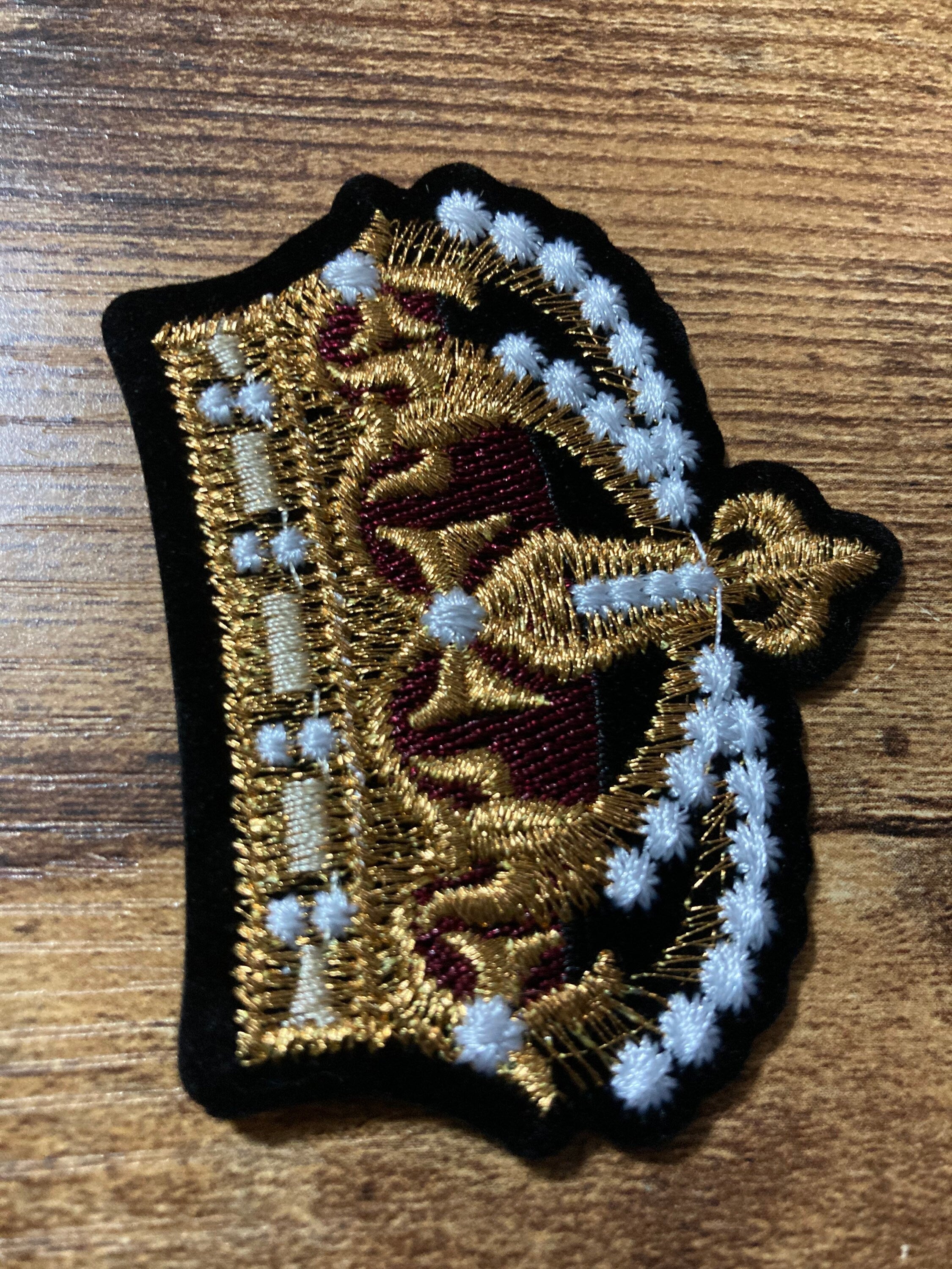 Sew On royal crown Patch craft appliqué sewing