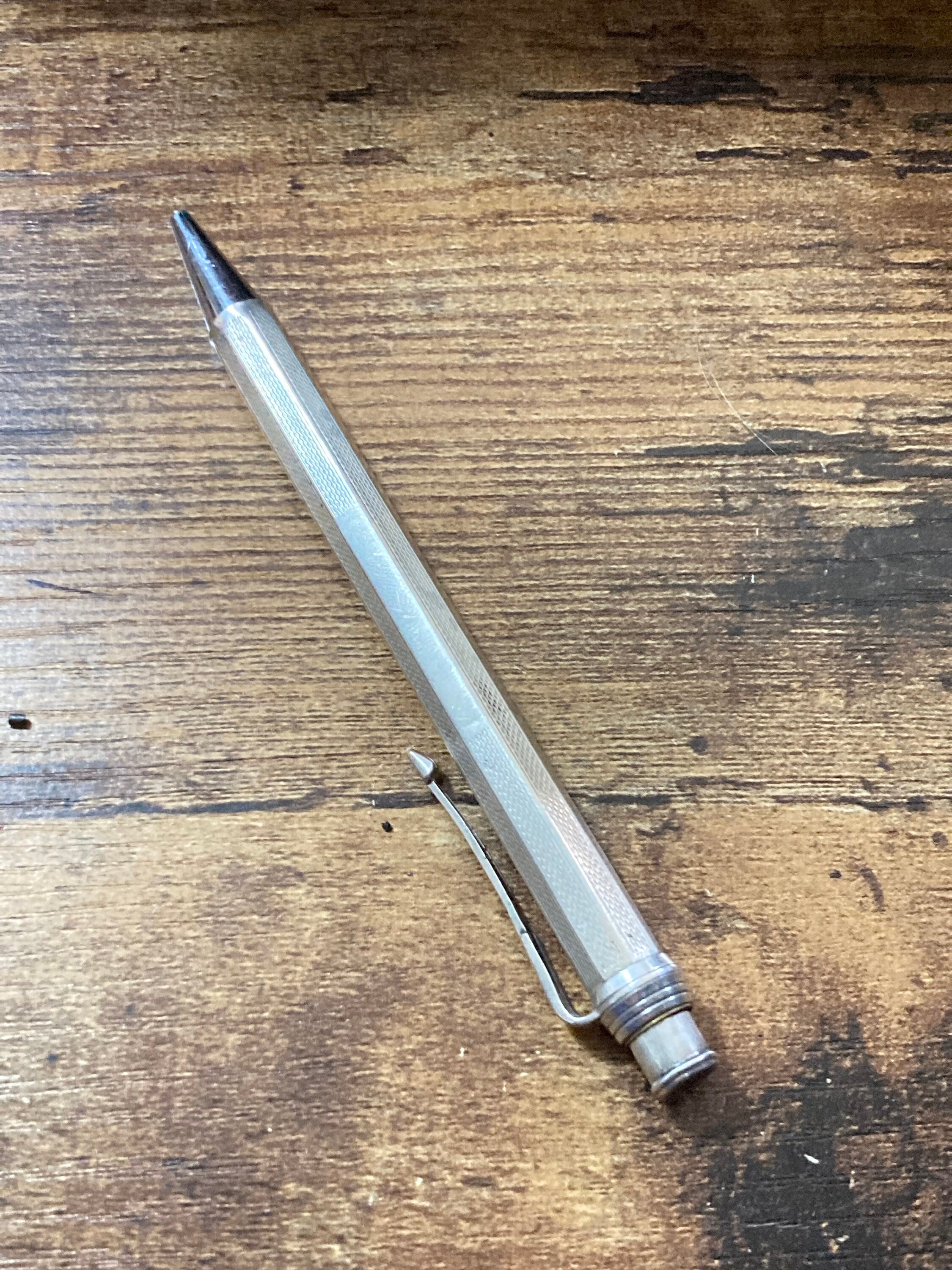 Antique 900 grade silver normix pencil
