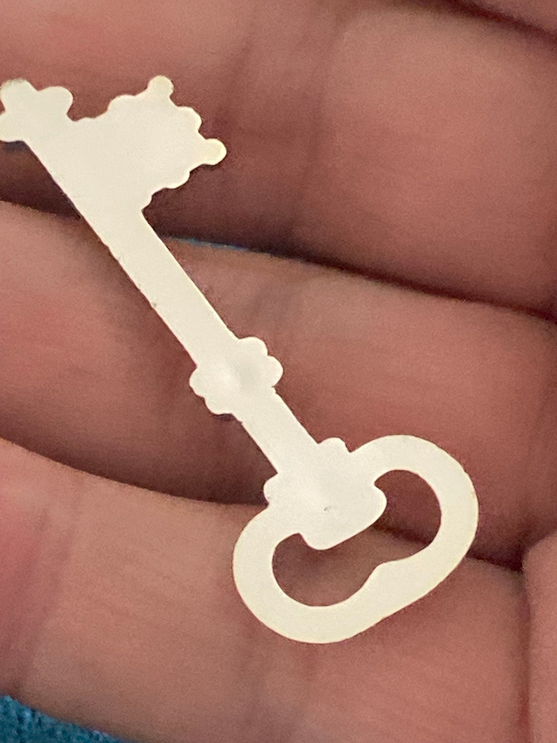 Vintage 18th 21st Birthday plain Key to the Door silver Cake Decoration Happy Birthday Sign Home Baking