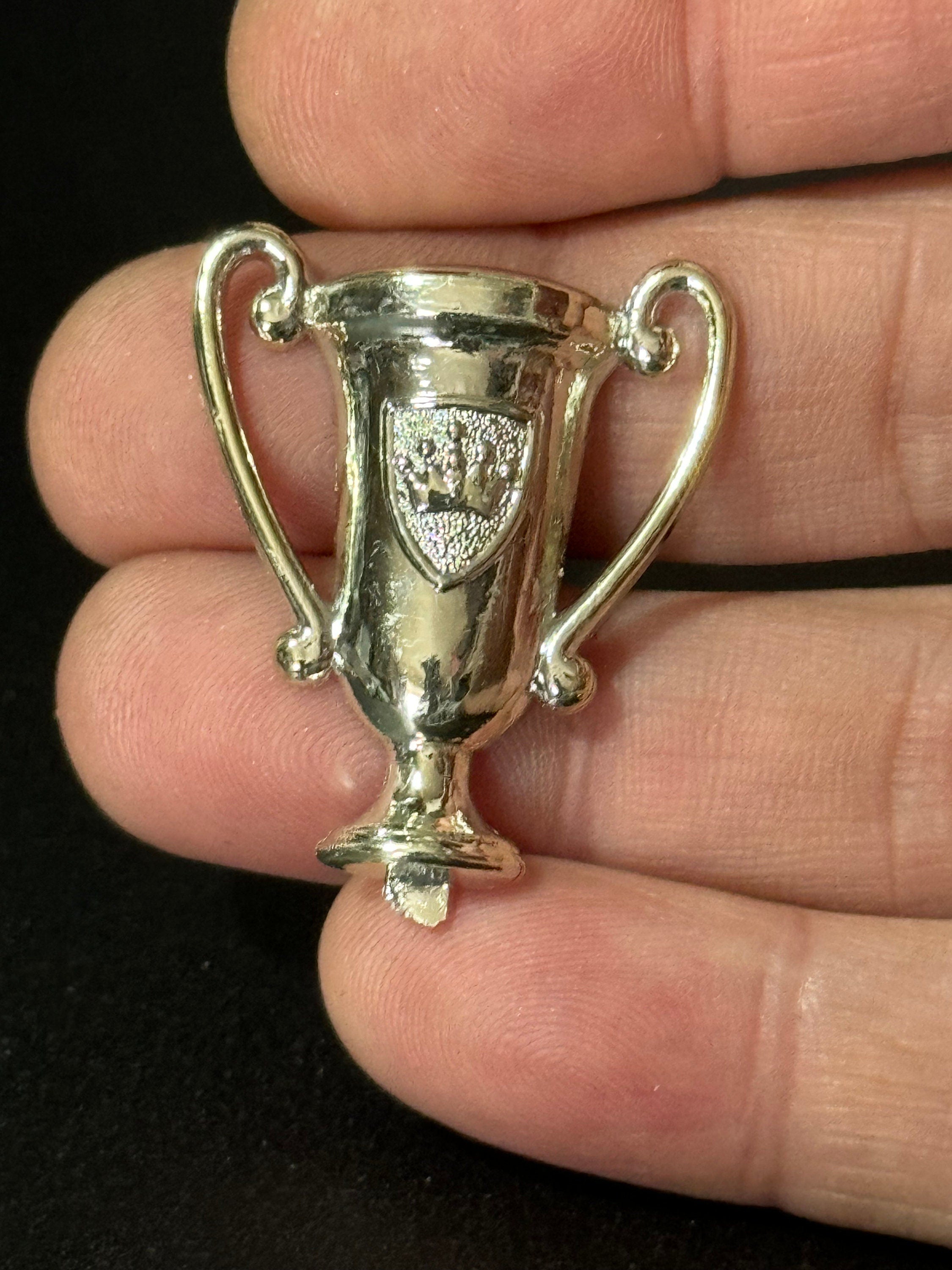 Vintage traditional winners sports cup trophy celebration cake topper decoration