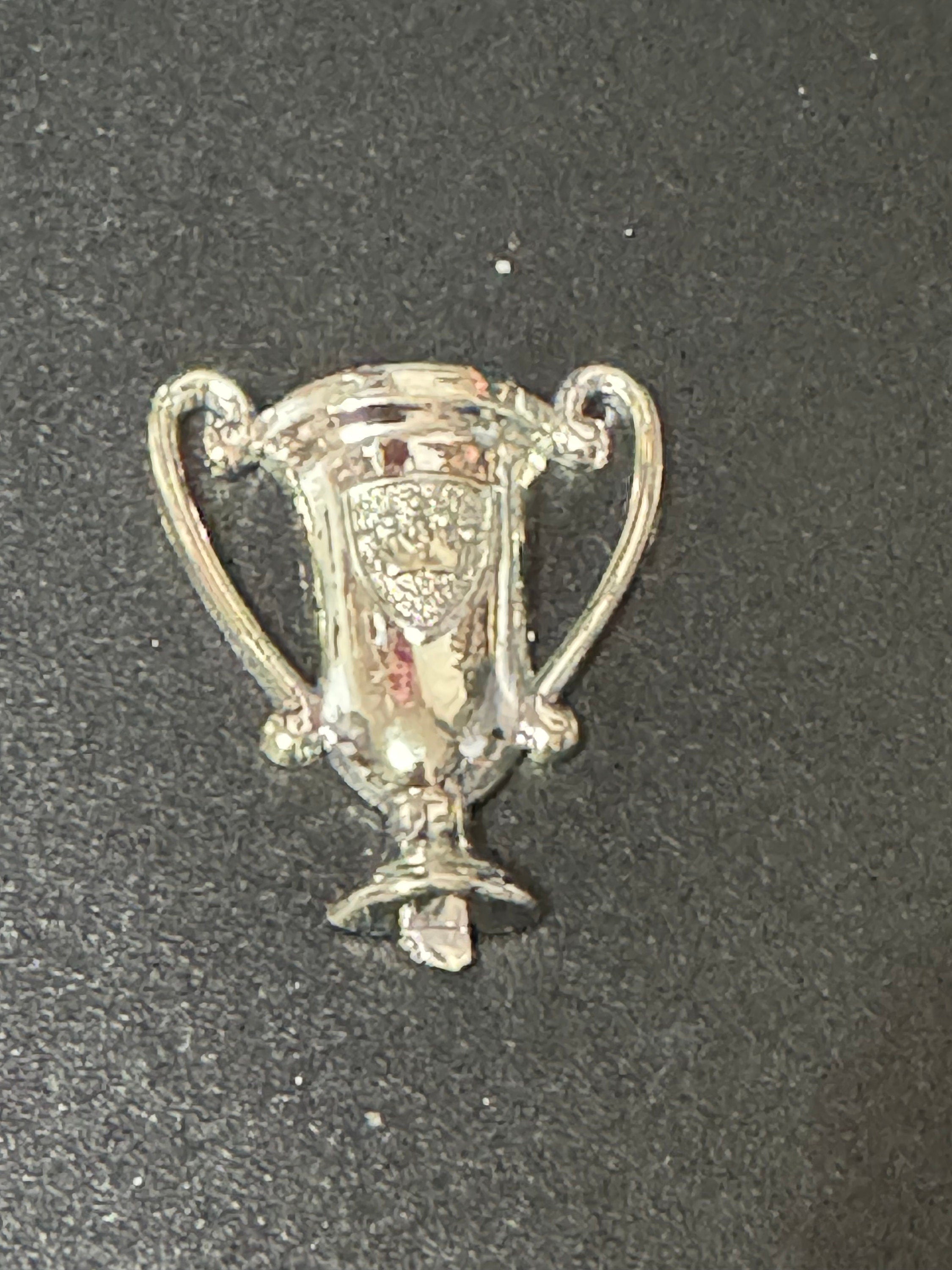 Vintage traditional winners sports cup trophy celebration cake topper decoration
