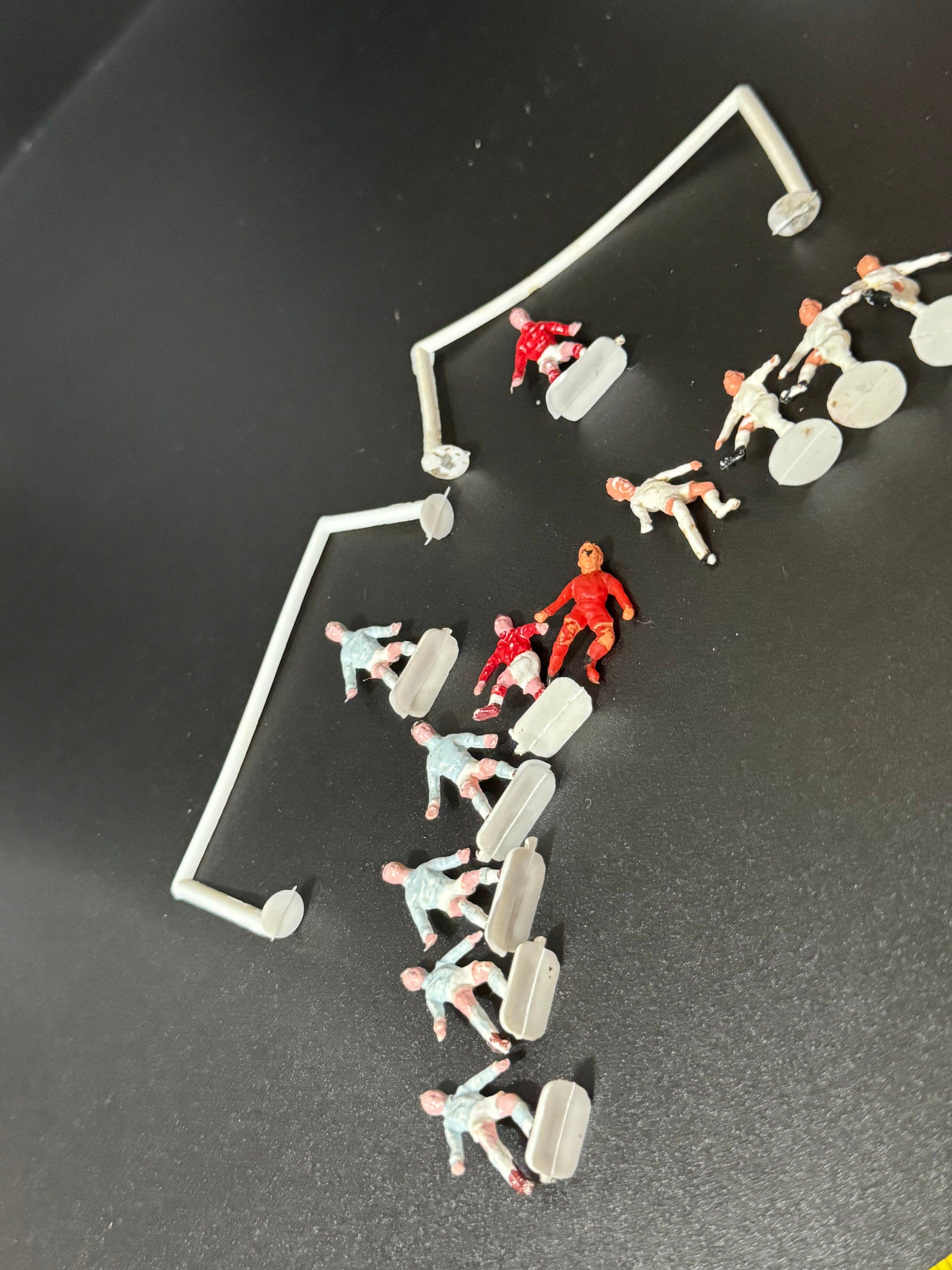 Vintage Football Team Cake Toppers: Retro Birthday Party Decor