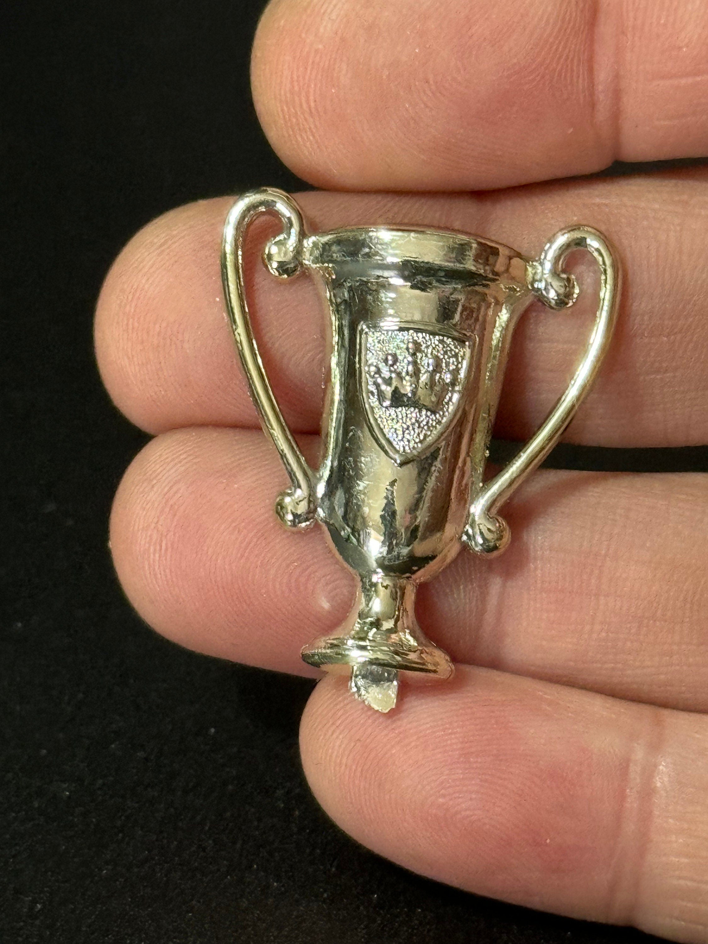 Vintage traditional winners sports cup trophy celebration cake topper decoration