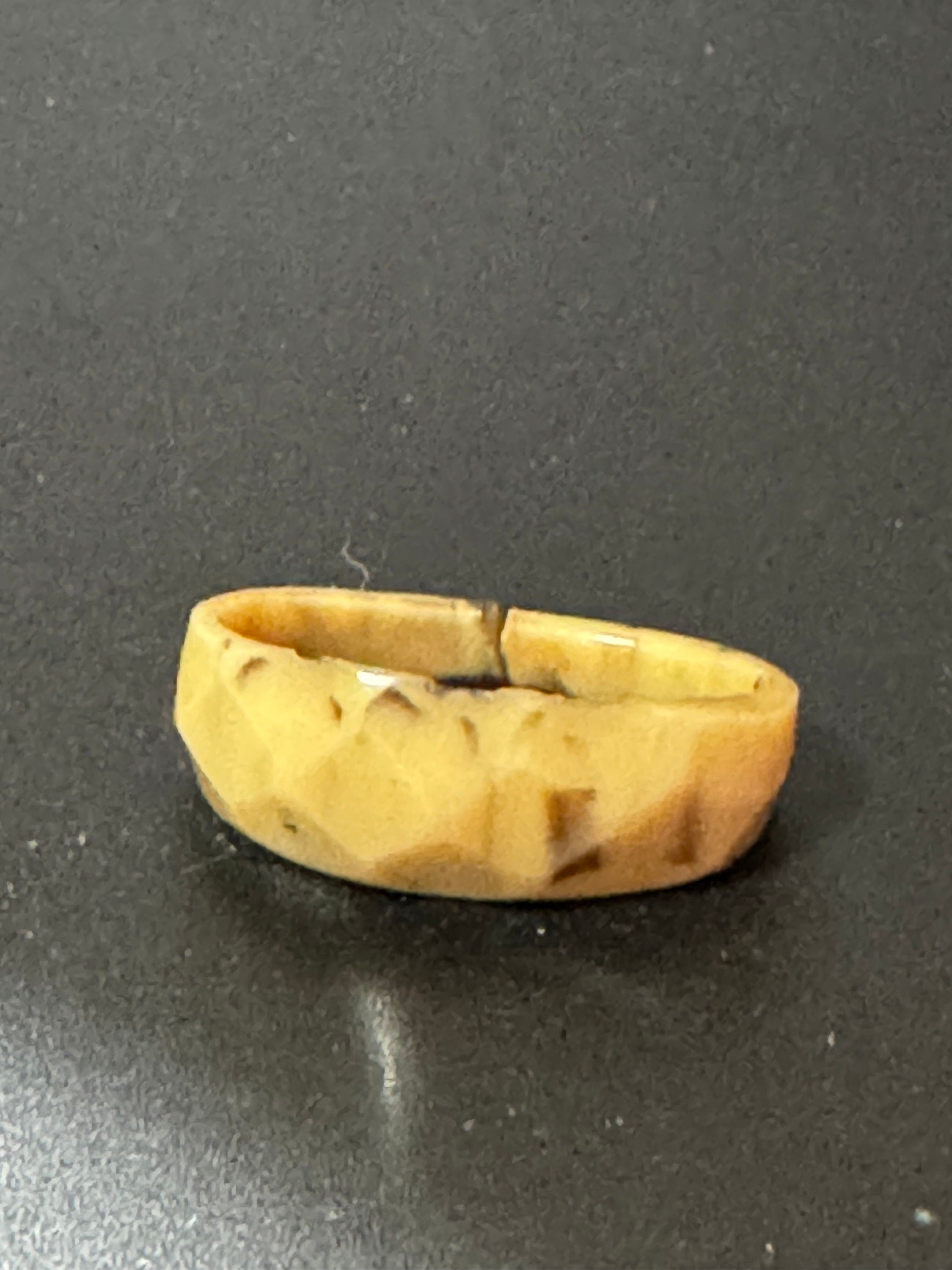 Art Deco Celluloid Early Plastic Scarf Ring Bakelite 1920s 1930s 1940s