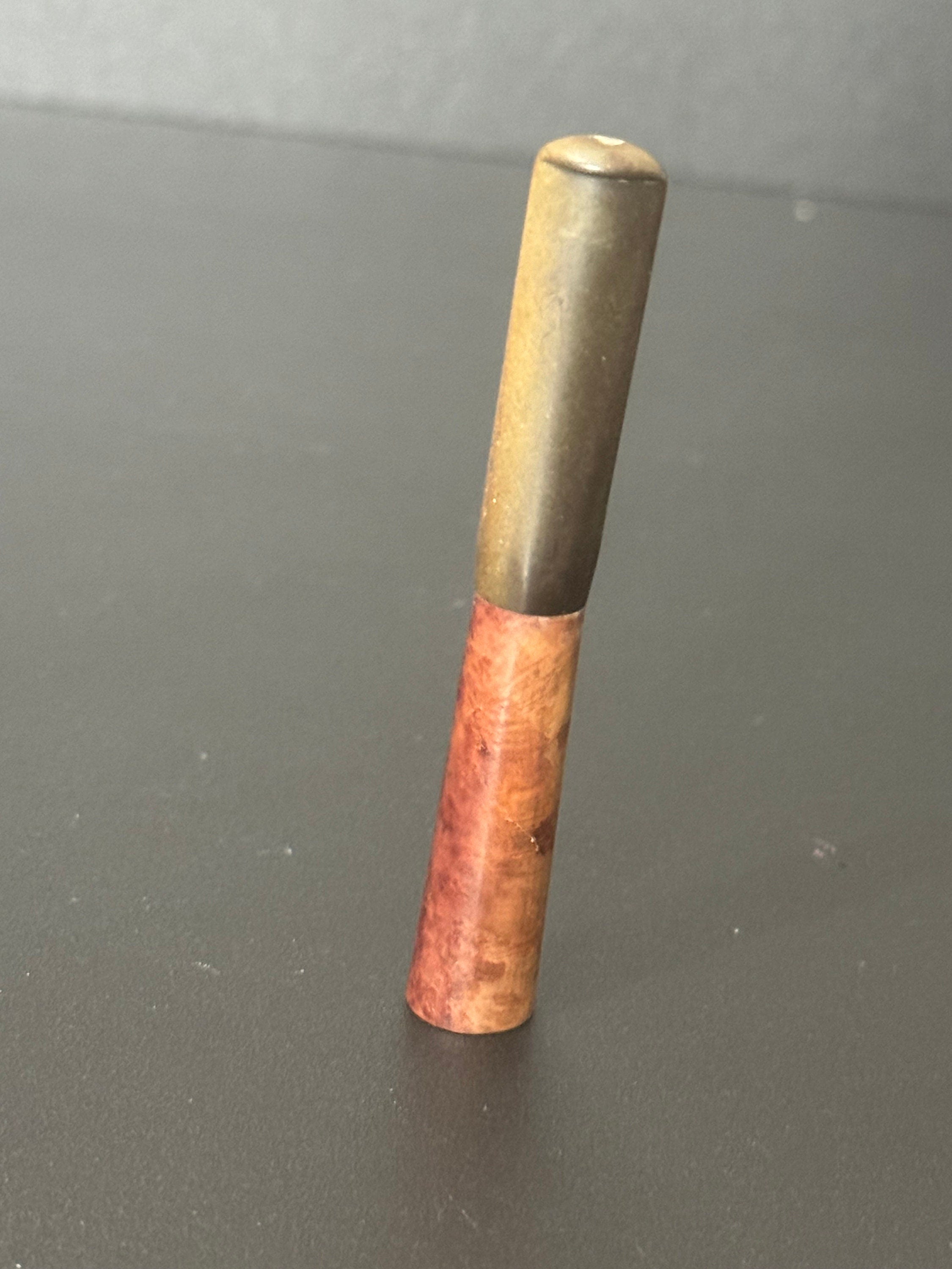 Wooden Vintage Retro 1920s Style Gatsby Cocktail Party brown Cigarette Holder Fancy Dress 1920s 1930s 1940s Hollywood Glamour