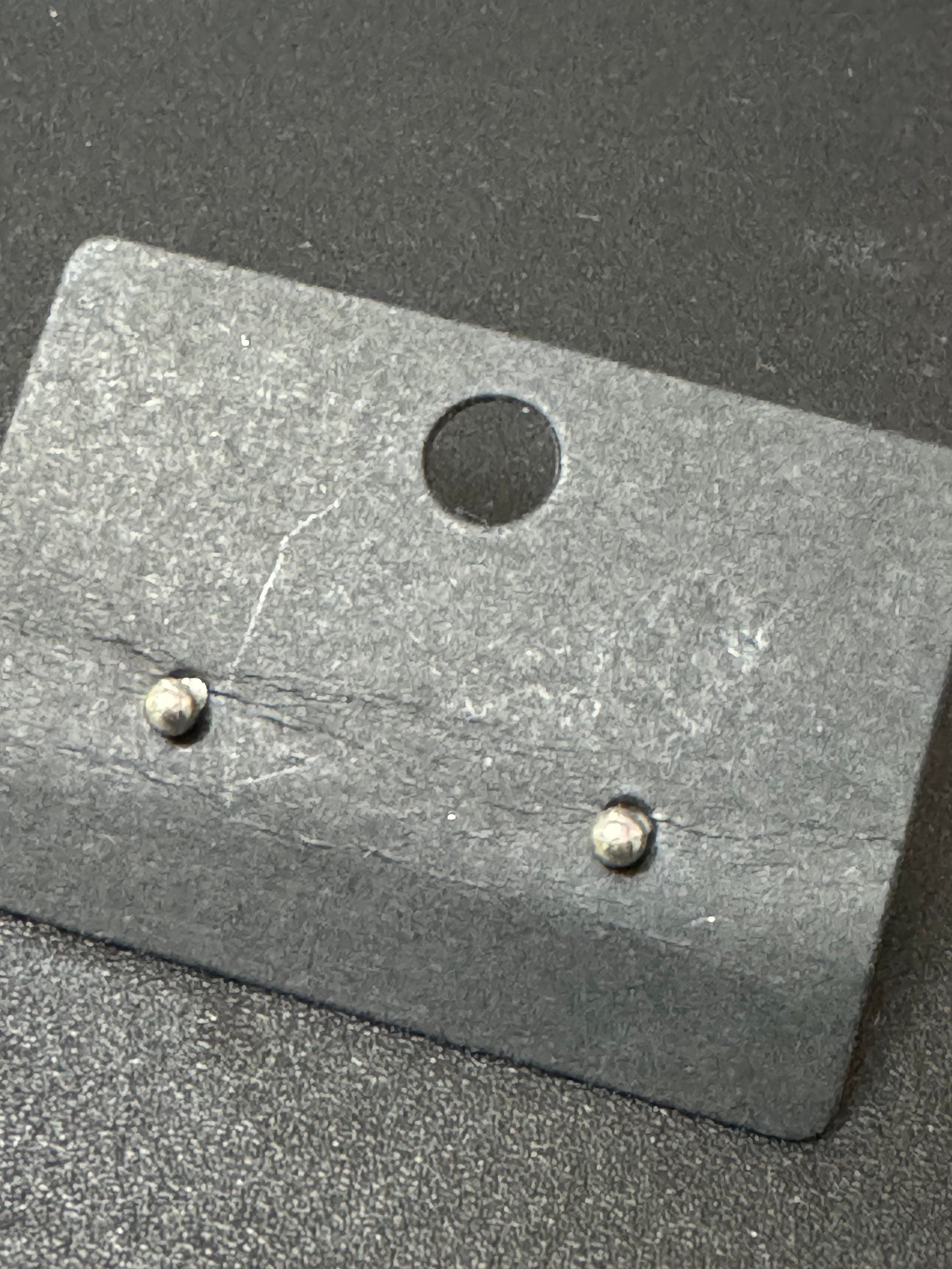 925 ball stud earrings
