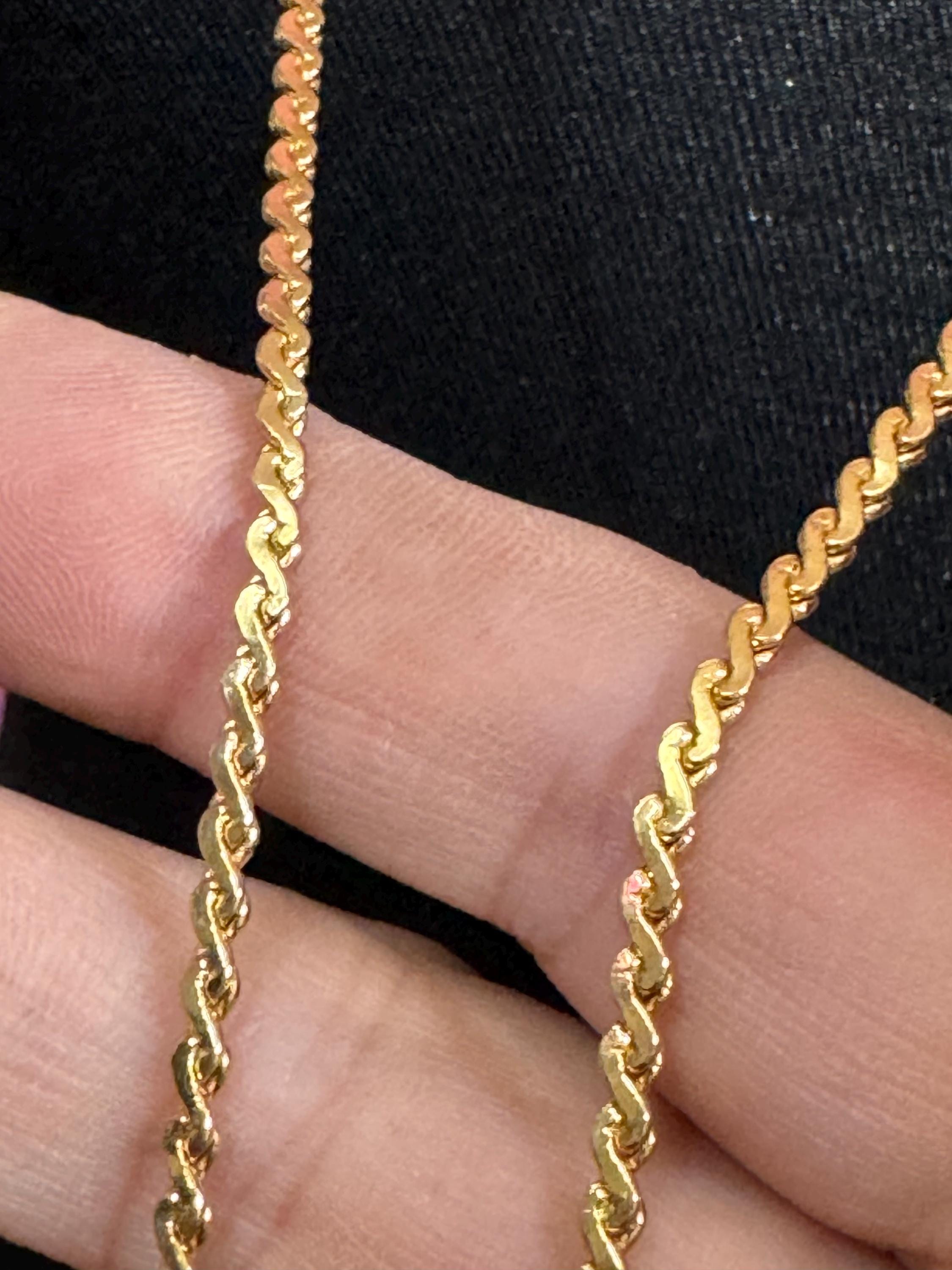 vintage fine 3mm gold plated long 35 inch 118cm serpentine chain plain layering necklace old shop stock