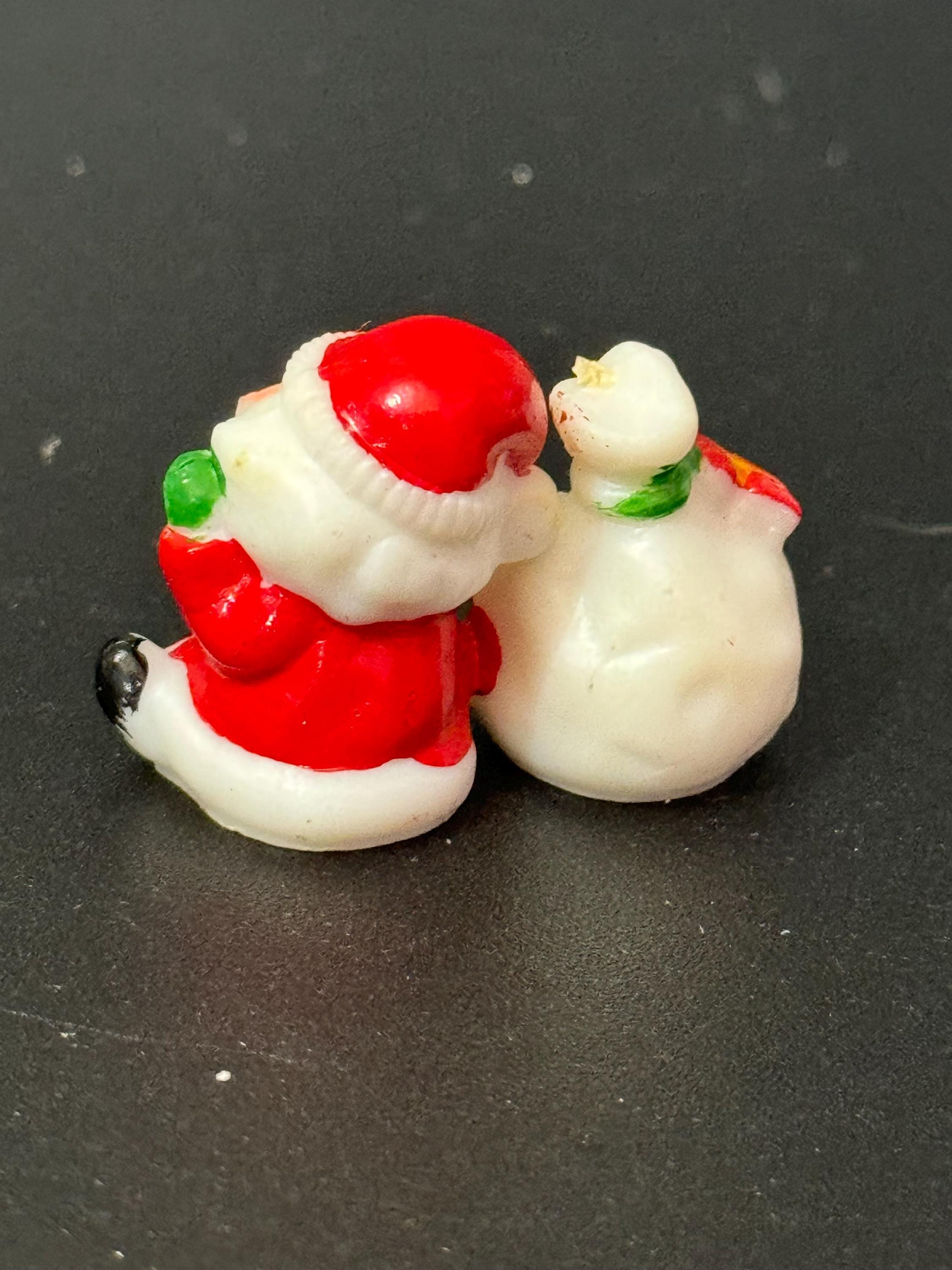 Santa Claus Father Christmas plastic Christmas Xmas Cake topper decoration