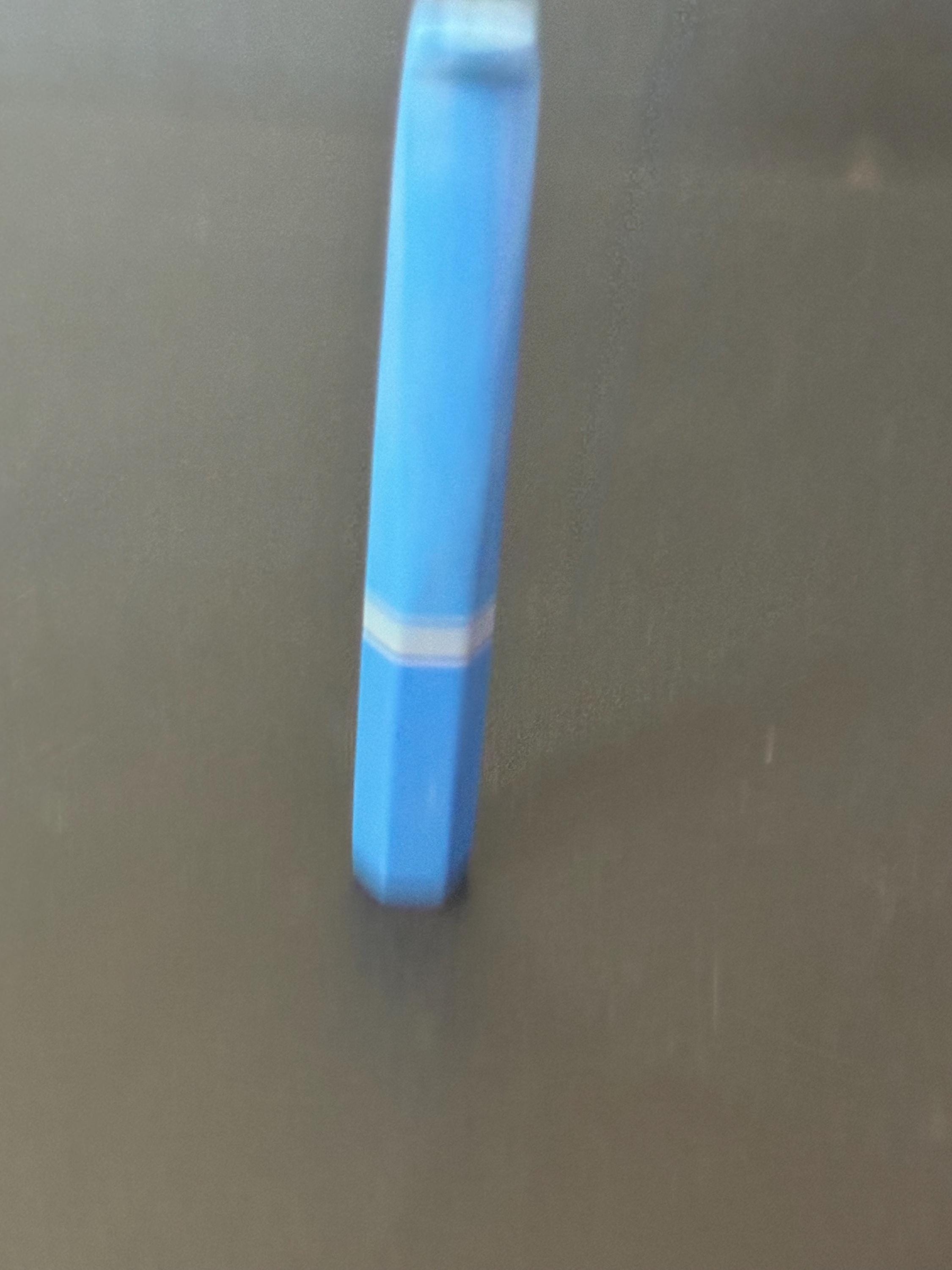 Vintage French BLUE early plastic Cigarette Holder 1920s Bakelite 8cm for standard cigarettes