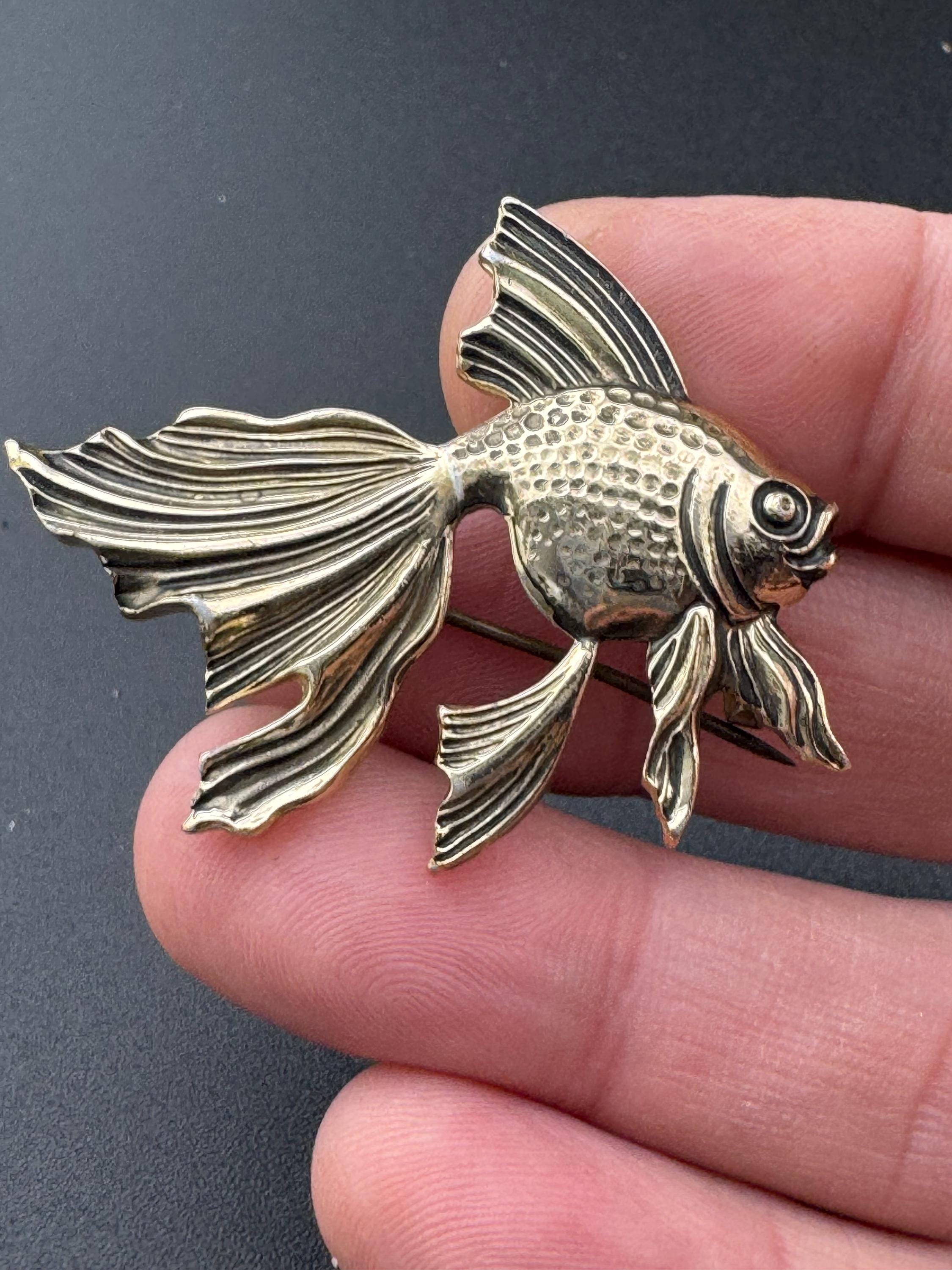 Fish brooch