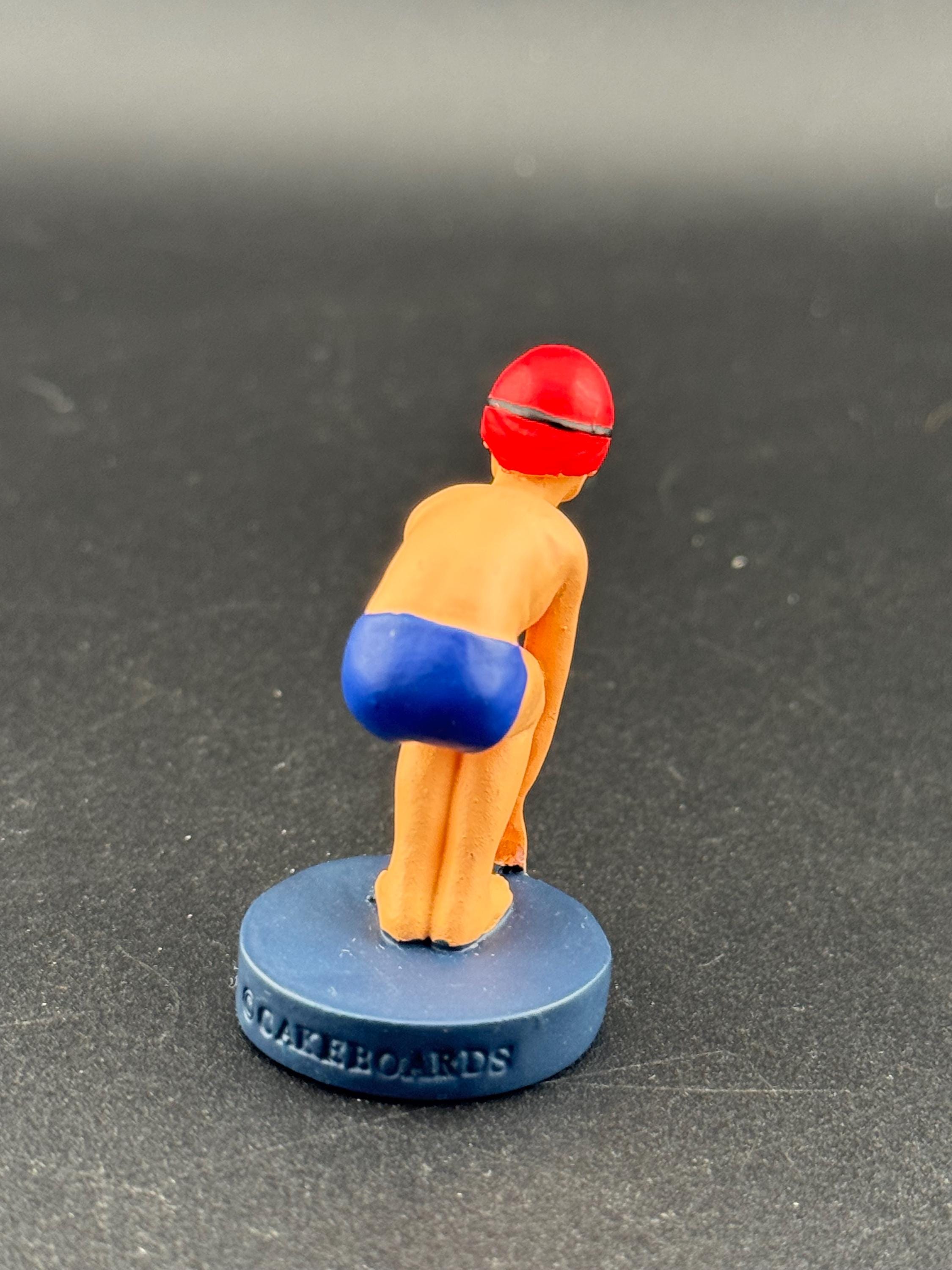 Mens swimming diving birthday cake topper, novelty sports, man swimmer figure decoration