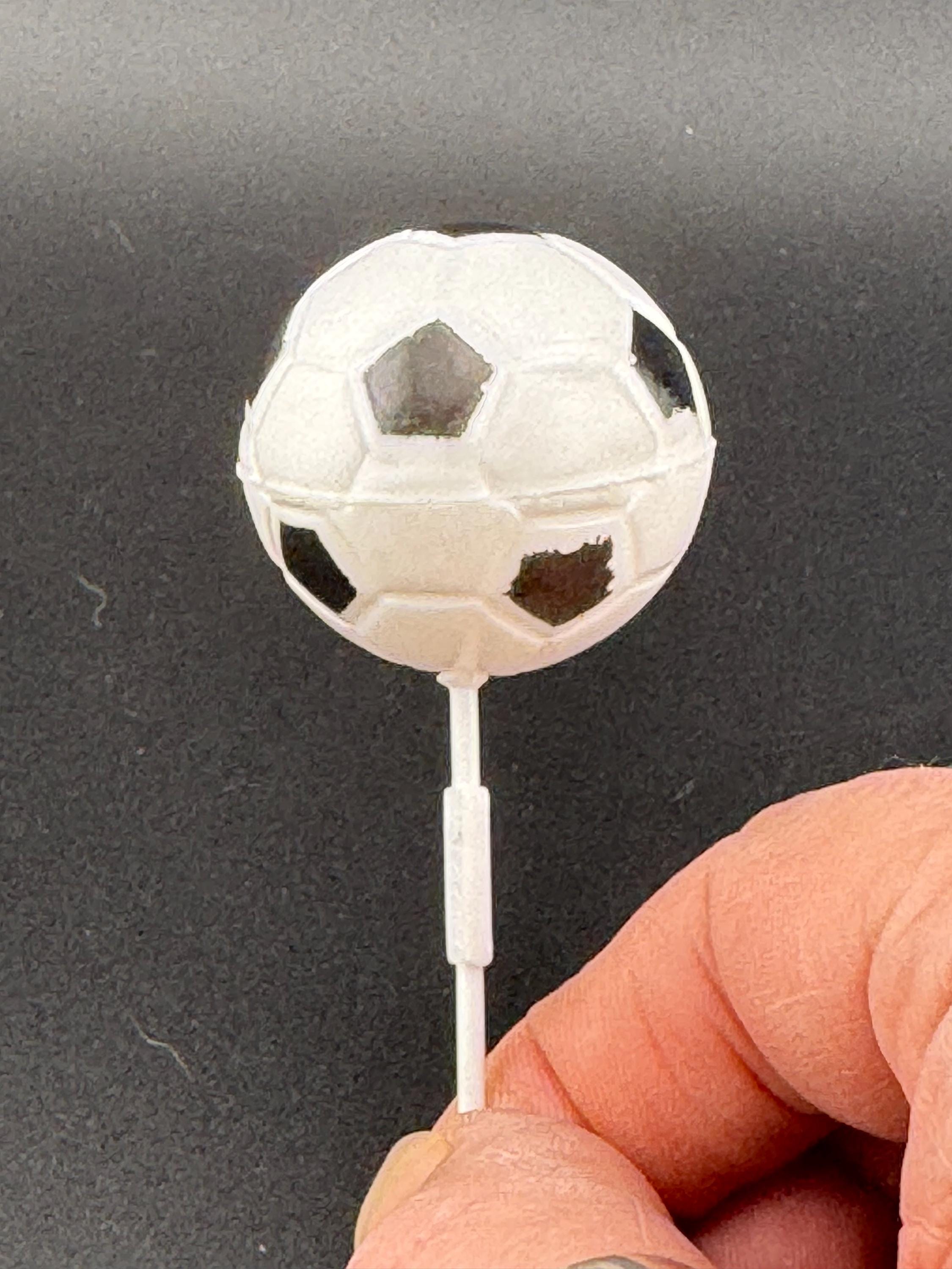 Novelty football birthday cake topper, sports, footballer decoration