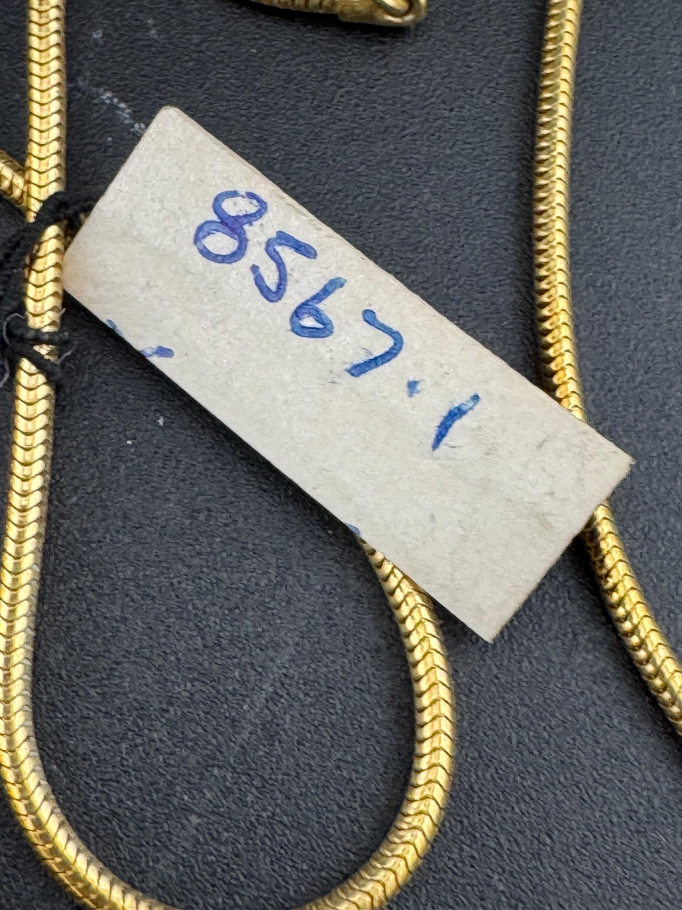 Vintage D’orlan Canada designer 22ct triple gold and rhodium plated and clear Swarovski Crystal round pendant chain necklace 65cm