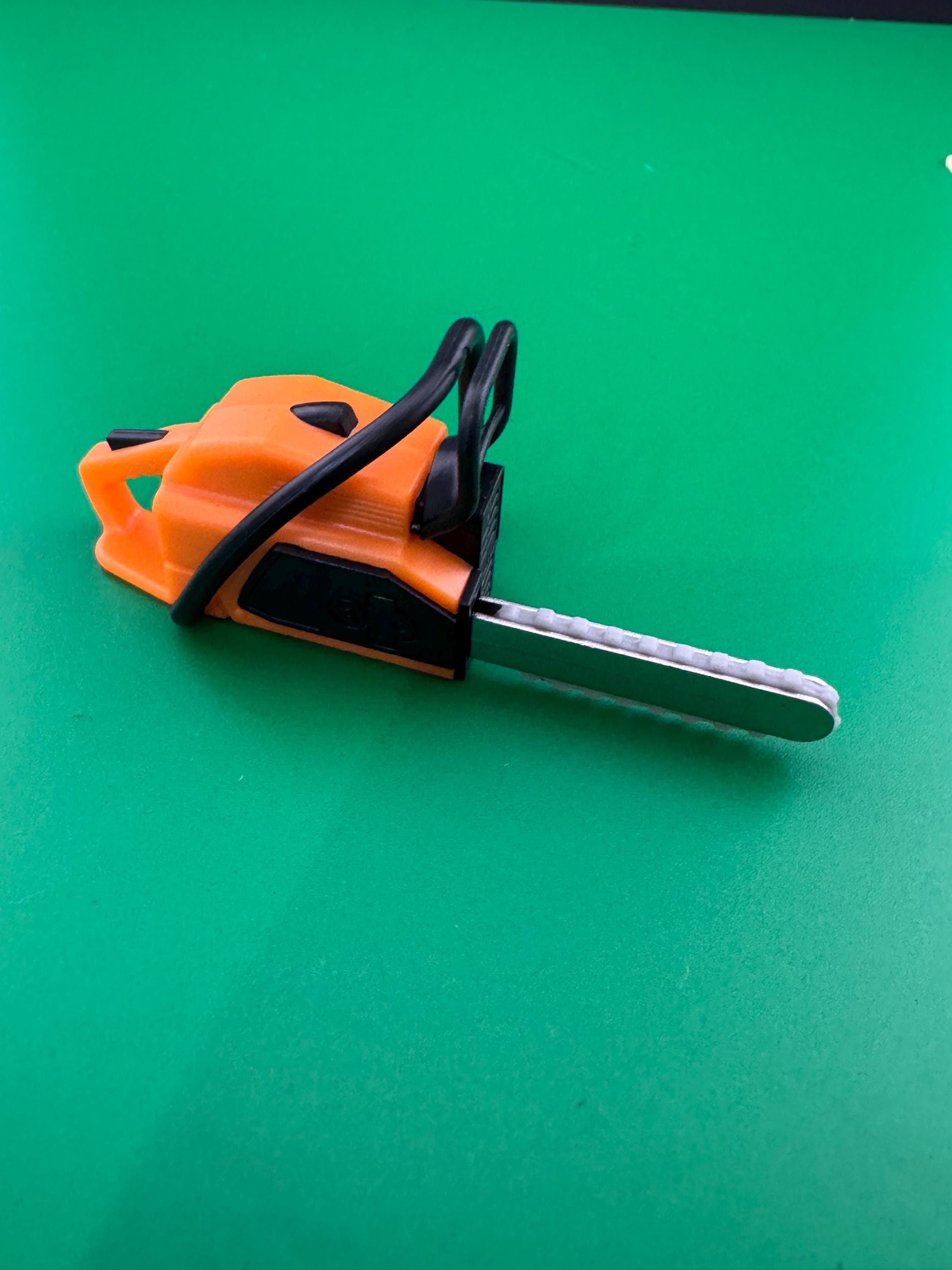 miniature hedge trimmer, chain saw toy cake topper decoration, gardening cake, dolls scenery miniature