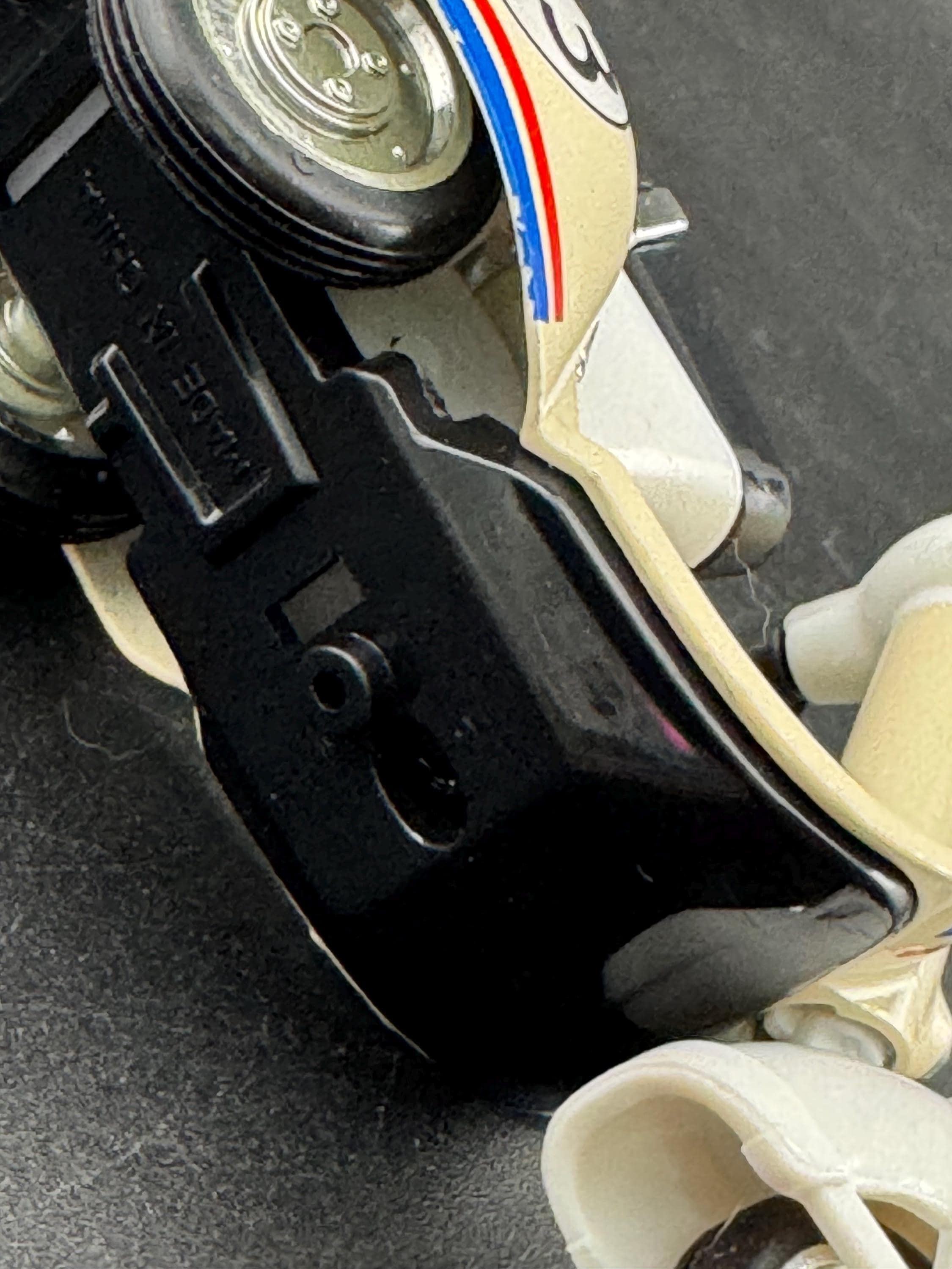 Beige Scooter Cake Topper: italian Motorbike Toy