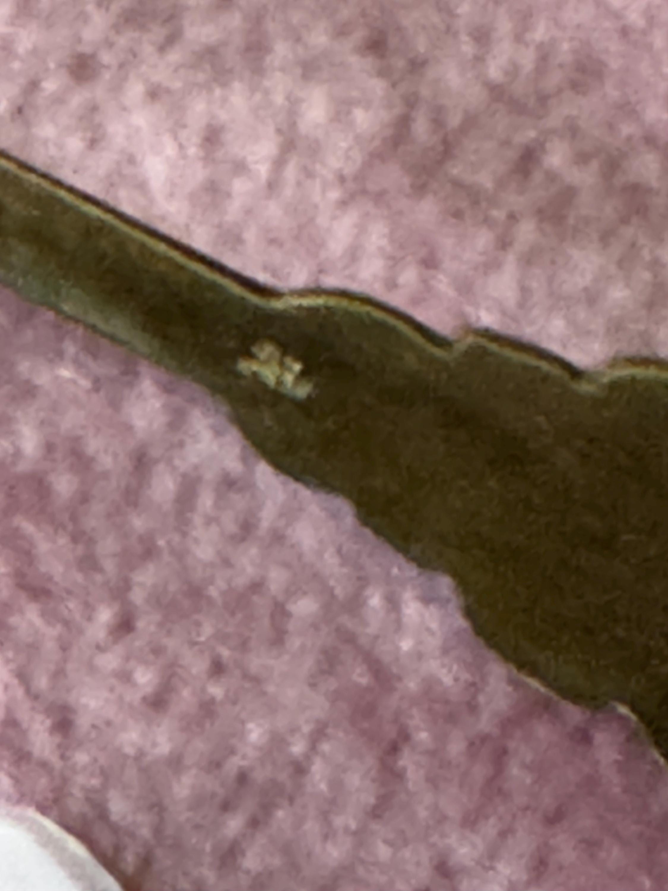 Signed AD Andrea’s daub Vintage faux Pearl Bar Brooch Gold plated