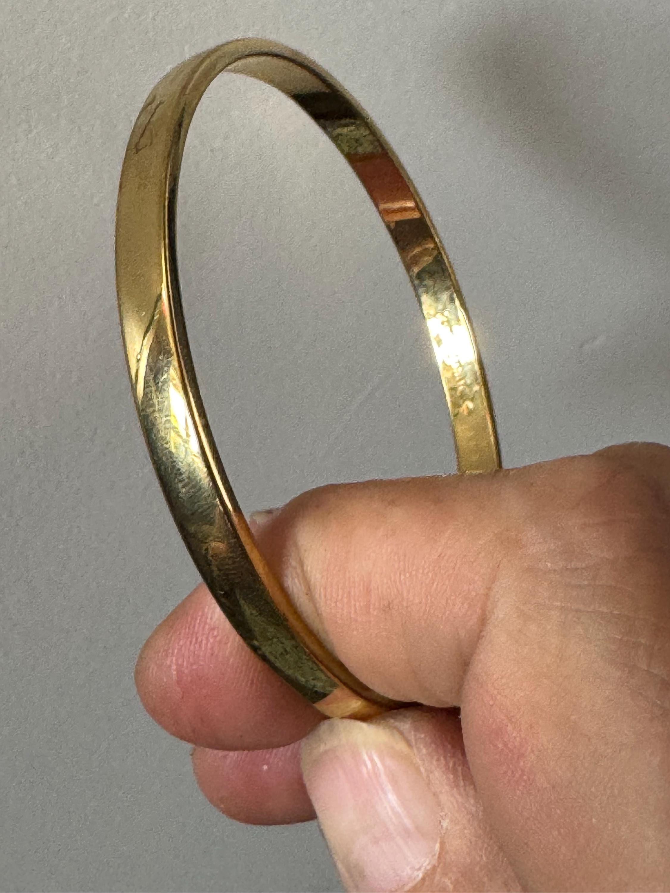Kate Spade Heart of Gold Bangle Bracelet: Signed Gold Tone, 6mm
