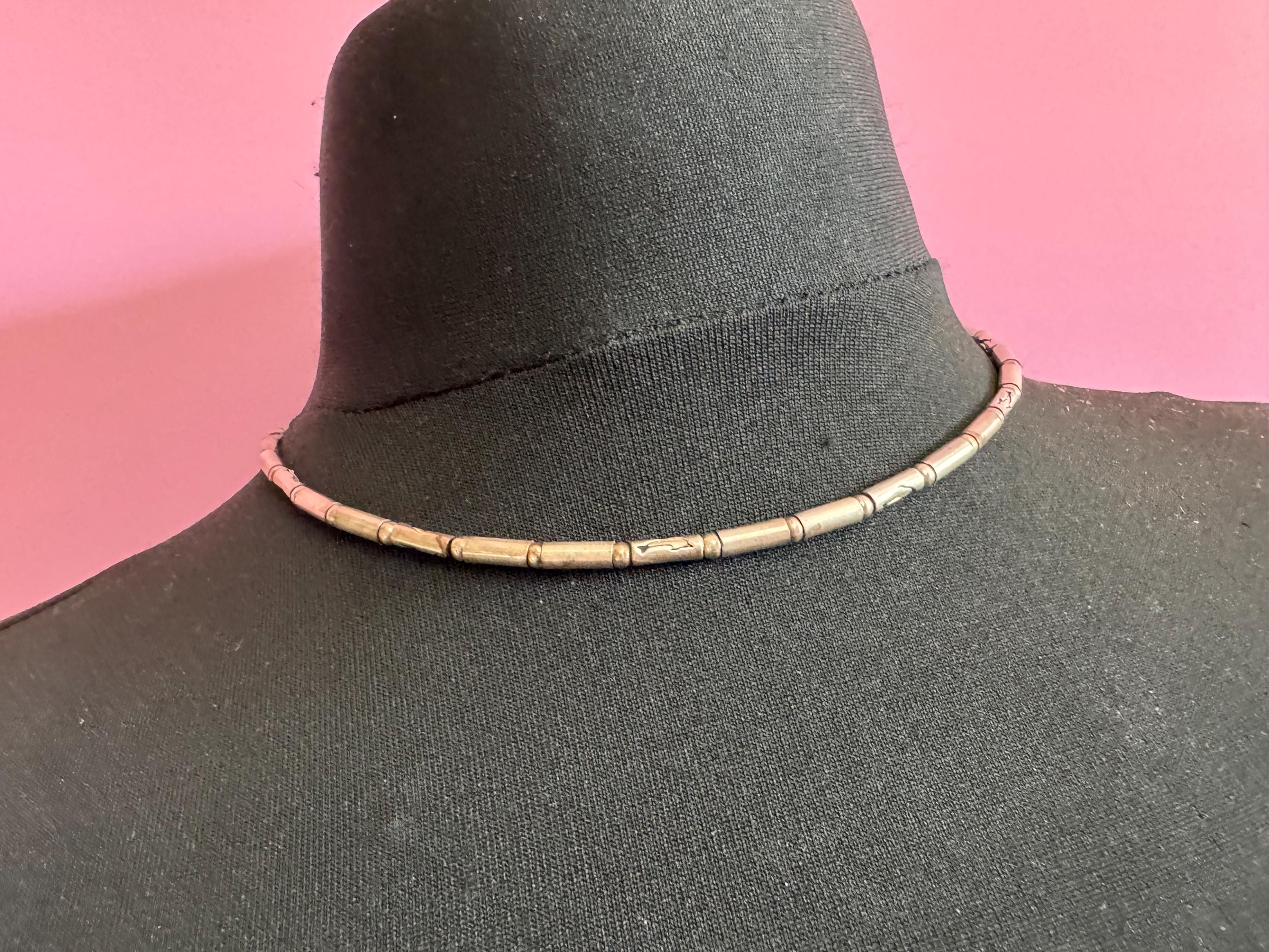 925 Sterling silver dolphin tube beaded chain necklace 19.6 gm 45cm, nautical jewellery