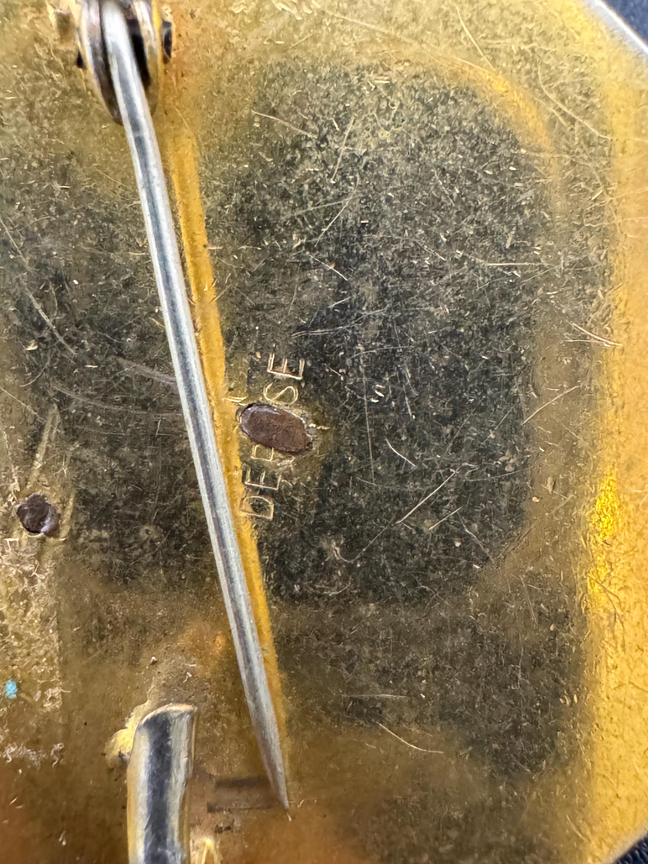 Vintage Galalith Lizard Brooch: French Jean Painlevé Style