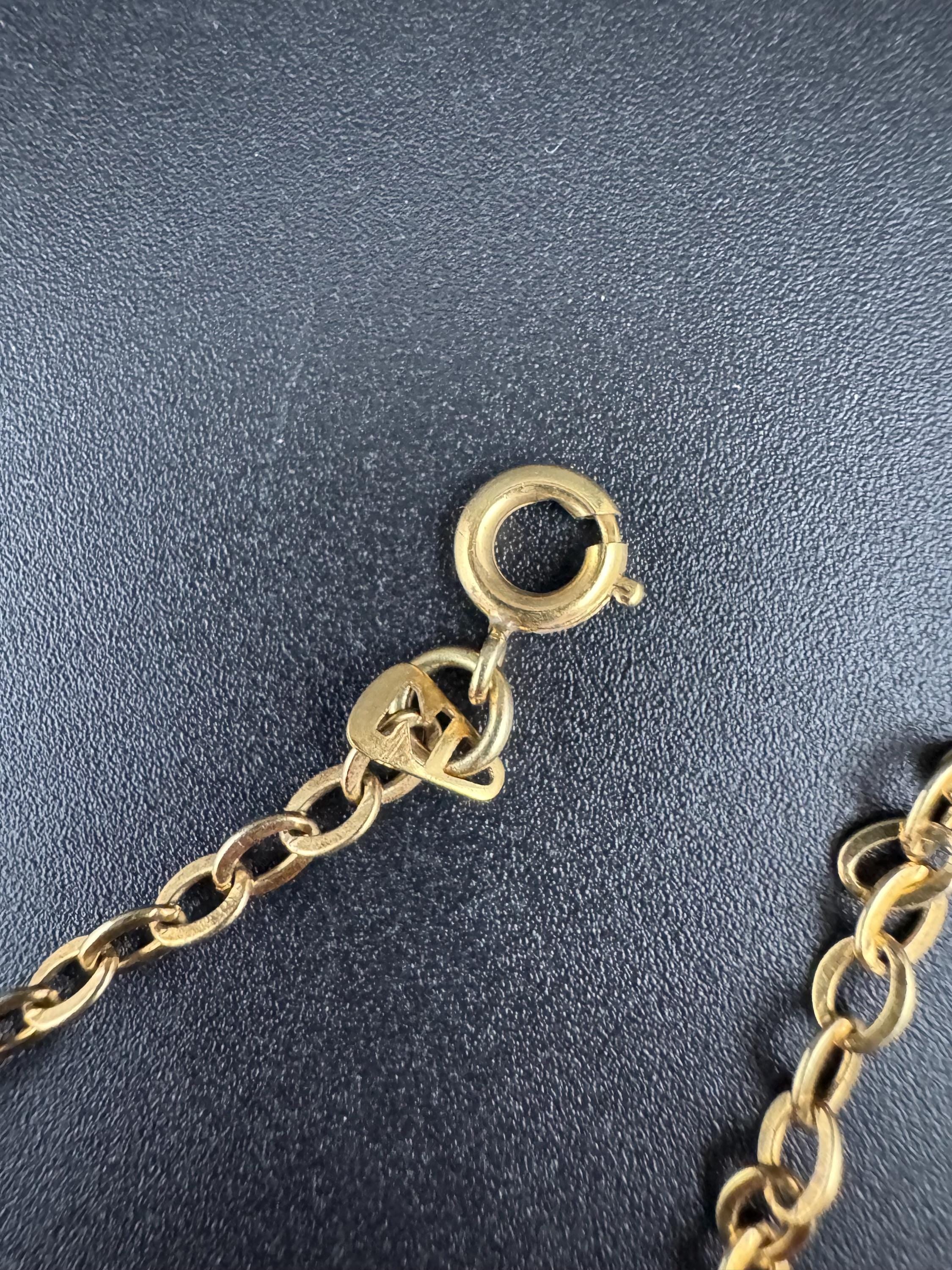 retro gold tone 12mm wide link omega choker collar necklace, Egyptian revival style