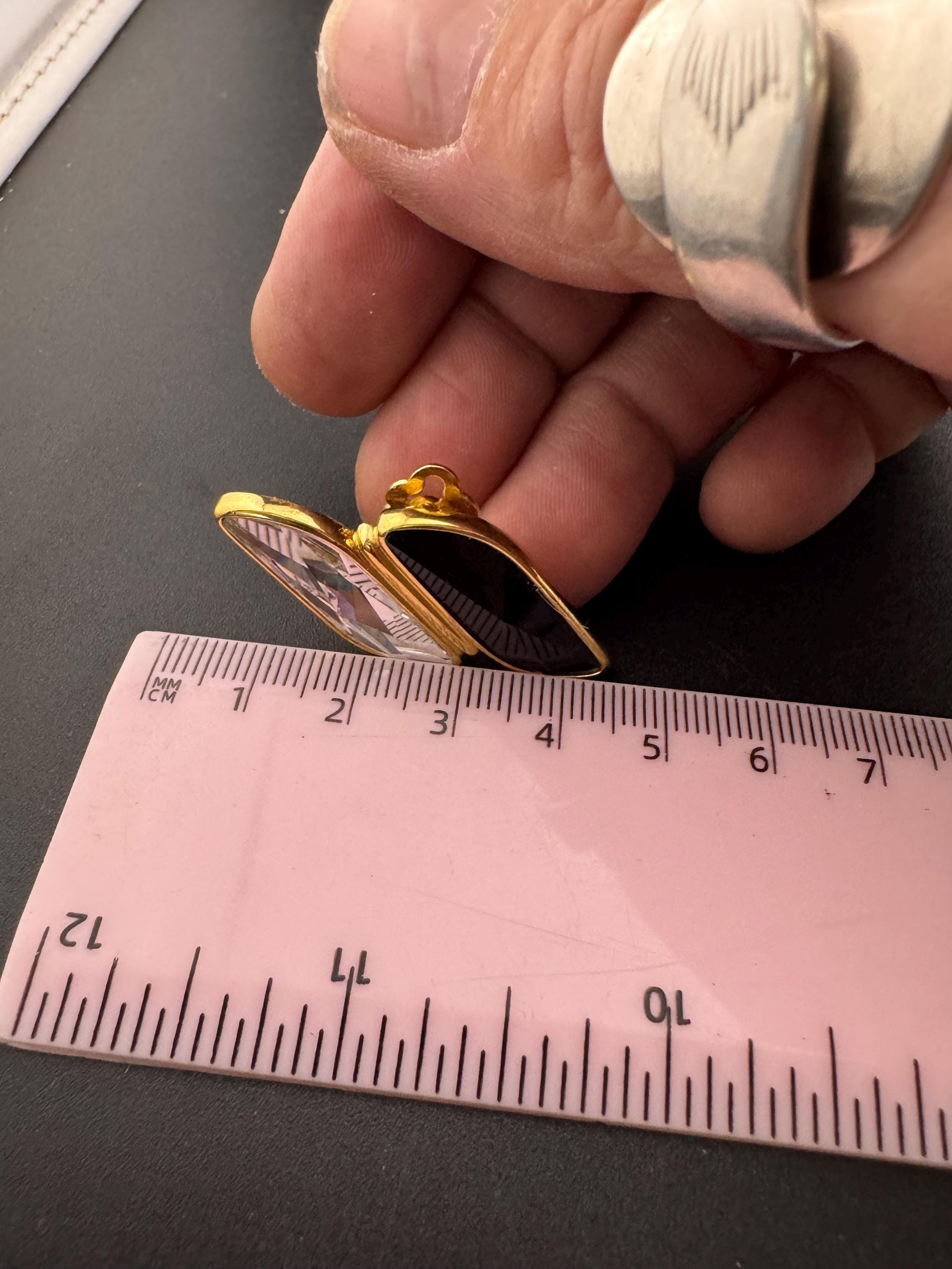 Diamanté Choker Necklace & Clip On Earrings: Gold Tone Jewelry Set