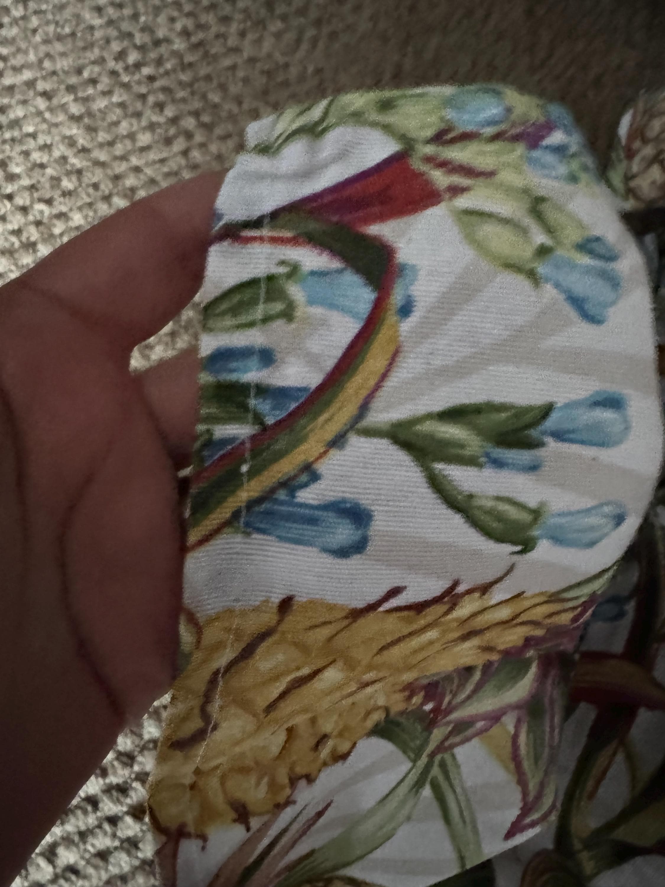 Vintage Pineapple Print Tablecloth: Tiki Bar Hawaiian Decor (58x52 inches)
