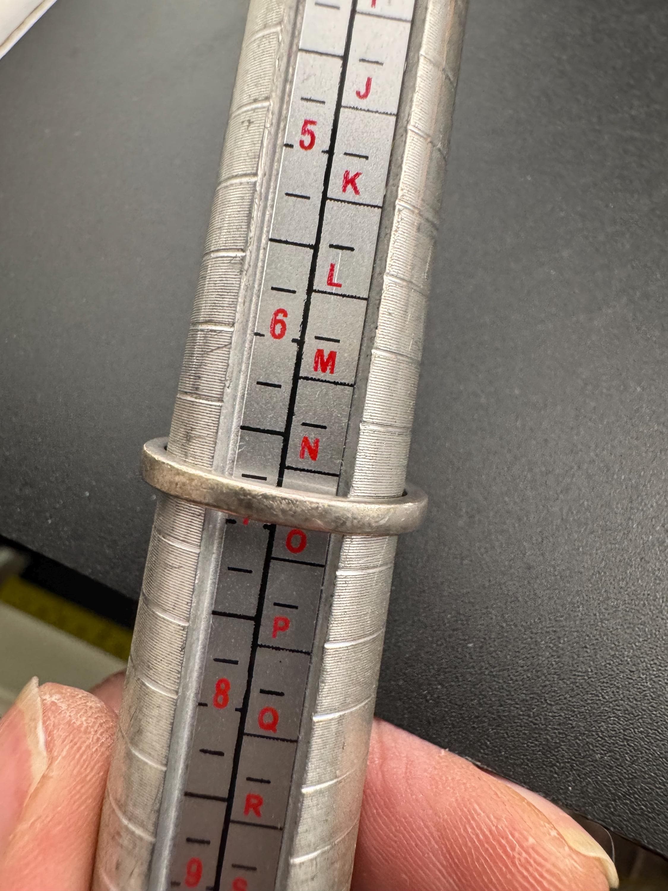 Retro Black Gemstone Ring: Sterling Silver 925 - UK Size N.5