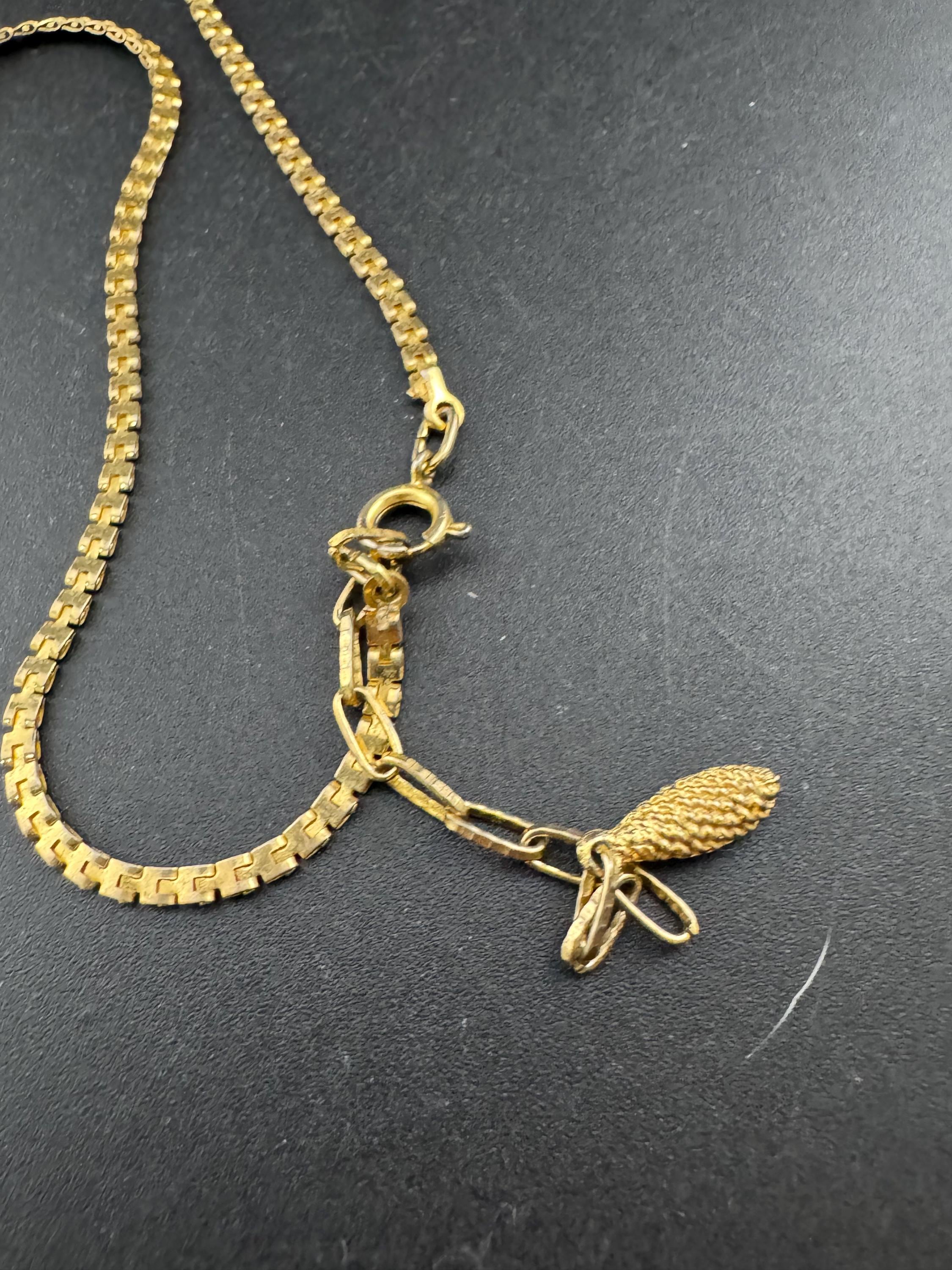 Vintage Gold Lariat Necklace: Diamanté Tassel Drop, 43-50cm