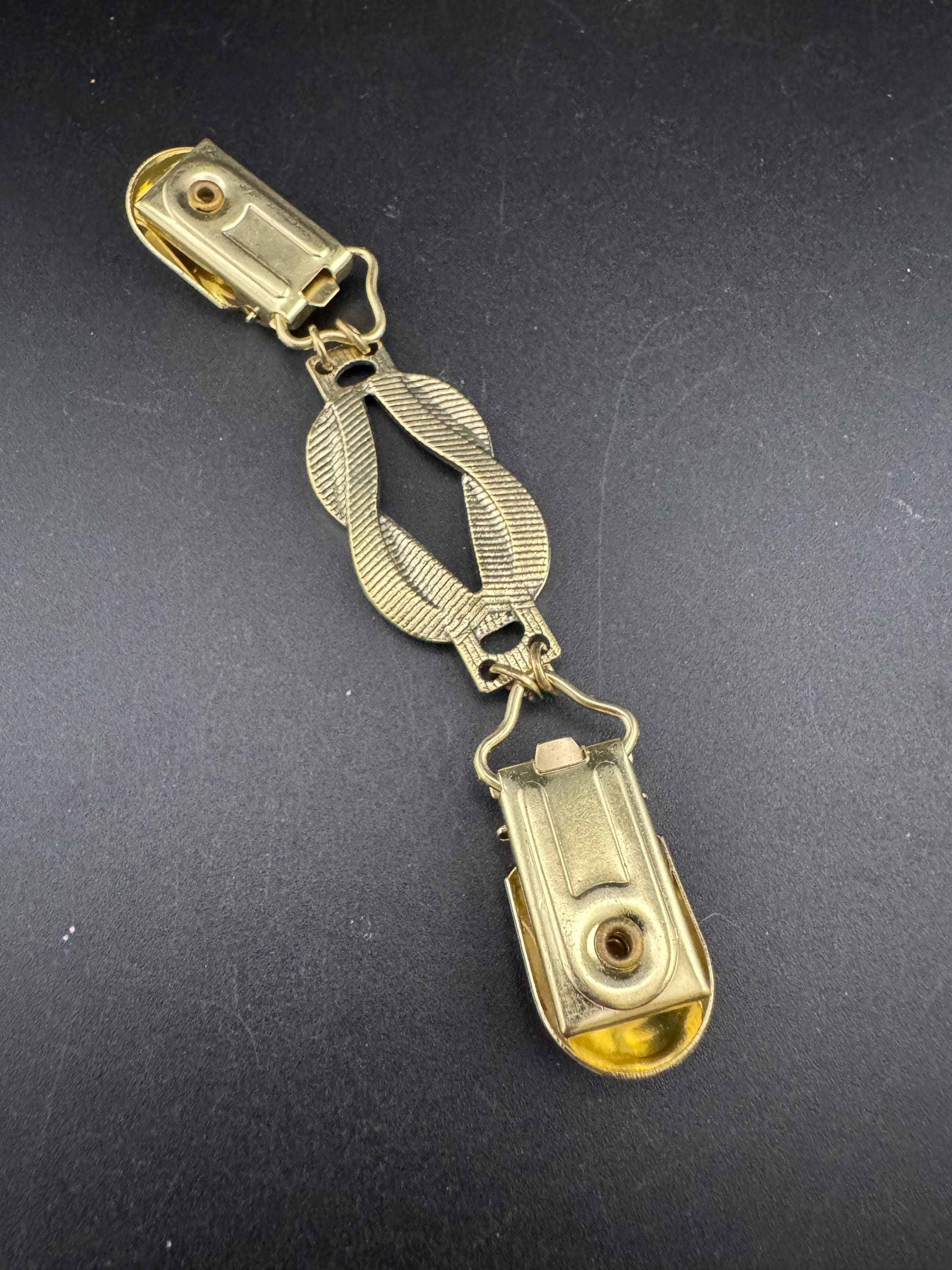Celtic knot style silver or gold double belt buckle , sewing cardigan clip cloak clasp