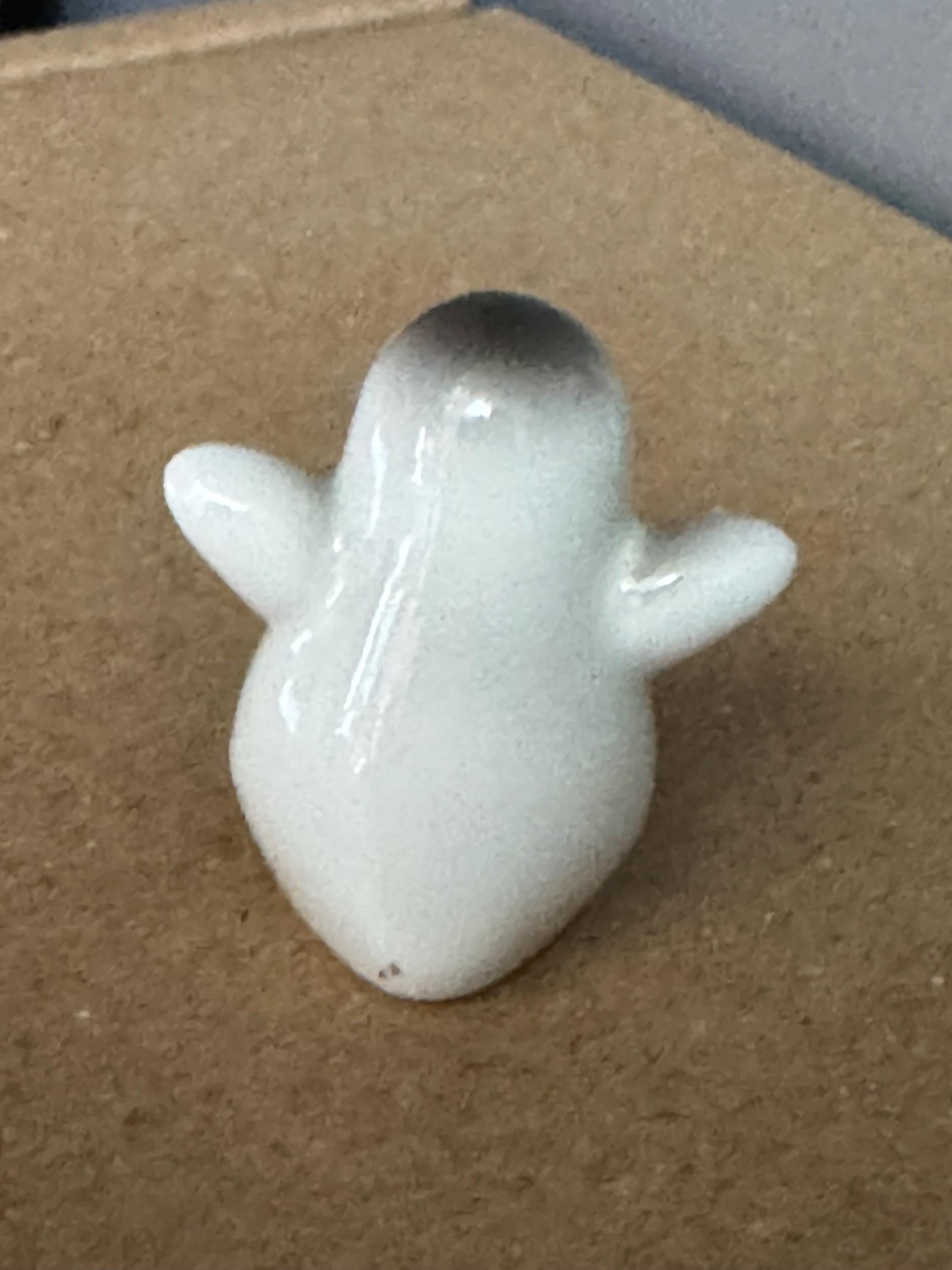 1 x miniature BABY PENGUIN cake decoration topper: reusable