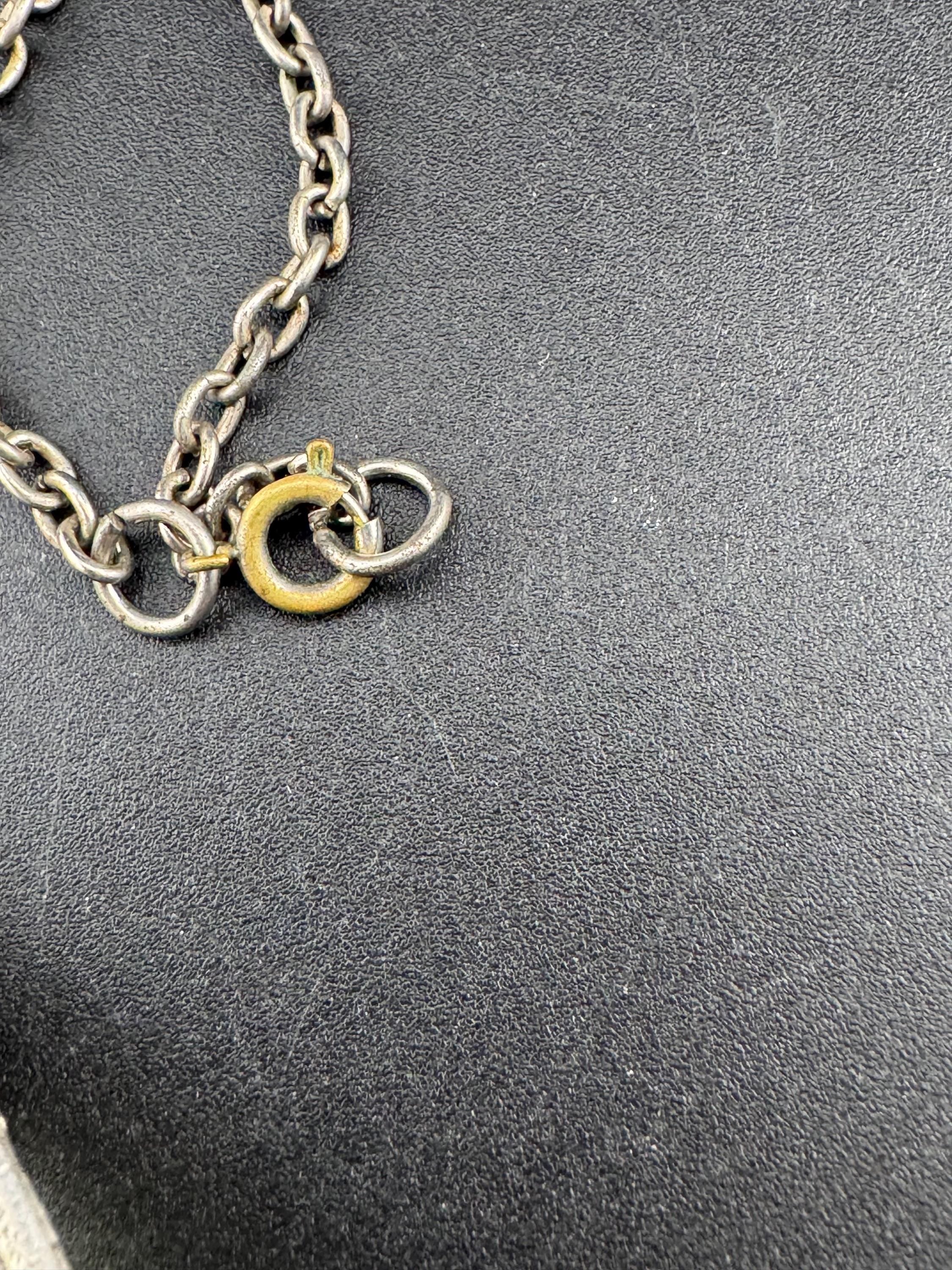 Yellow glass teardrop pendant, Scottish Celtic necklace silver tone